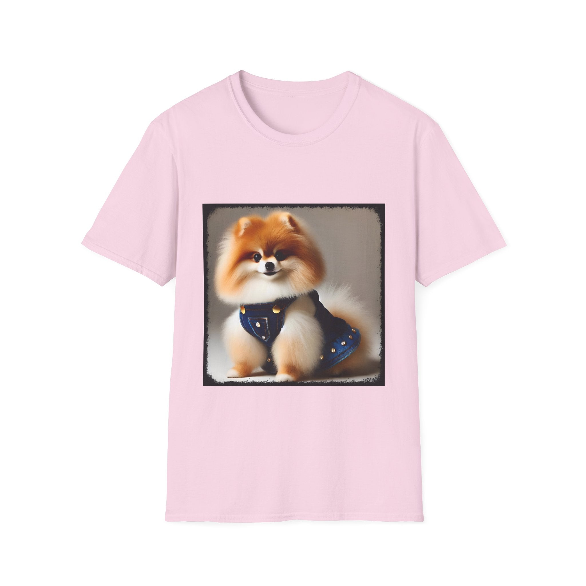 Pomeranian Jean Dream | Unisex Dog T-Shirt