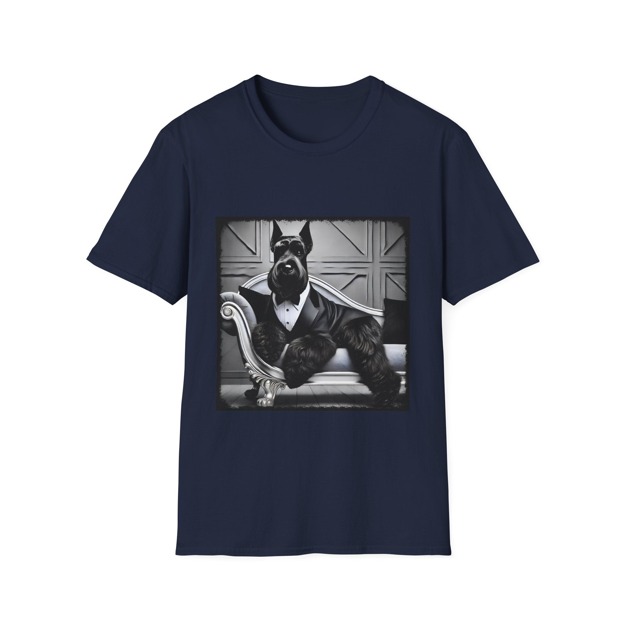 Schnauzer Suave Stud | Unisex Dog T-Shirt