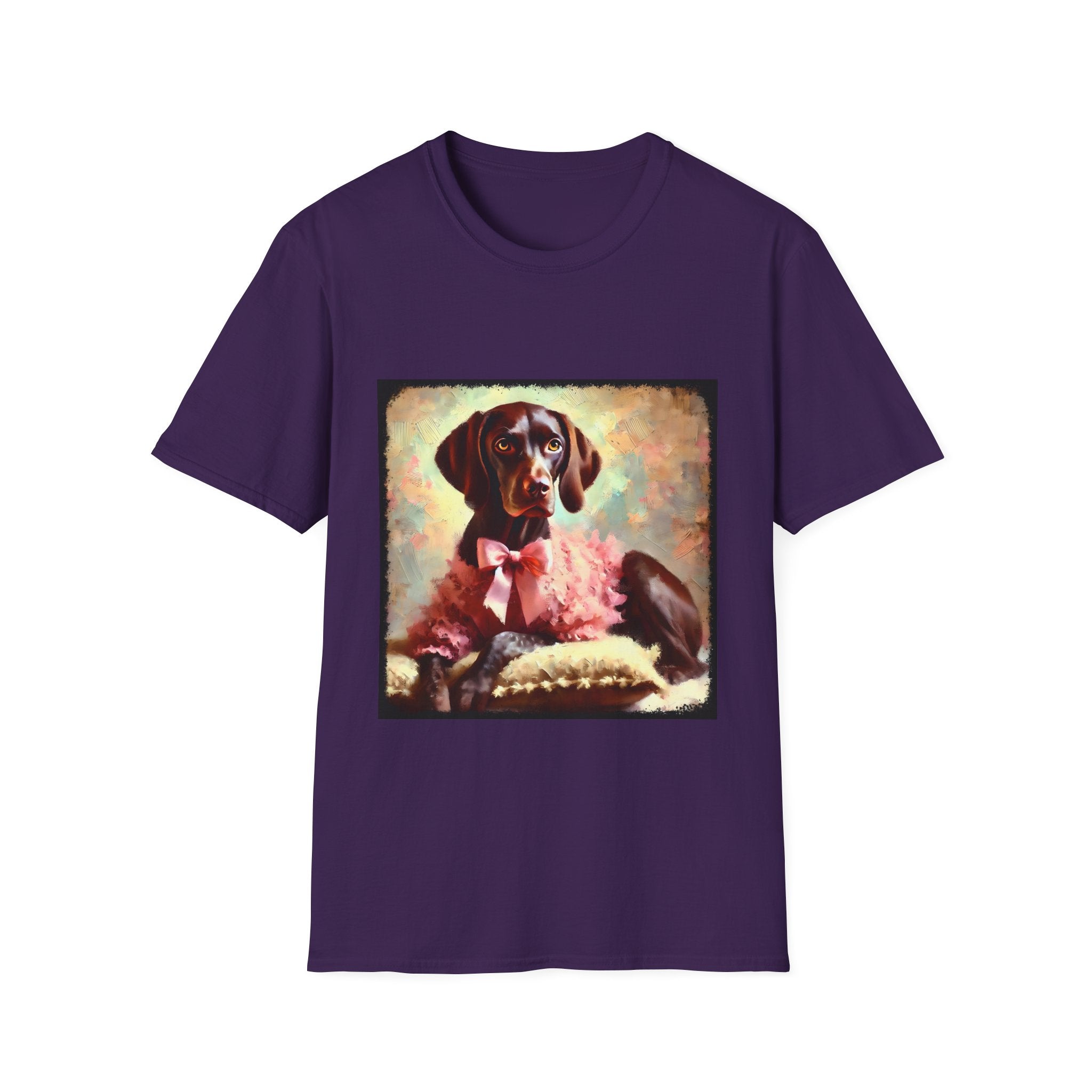 German Shorthaired Pointer Poised Classic | Unisex Dog T-Shirt
