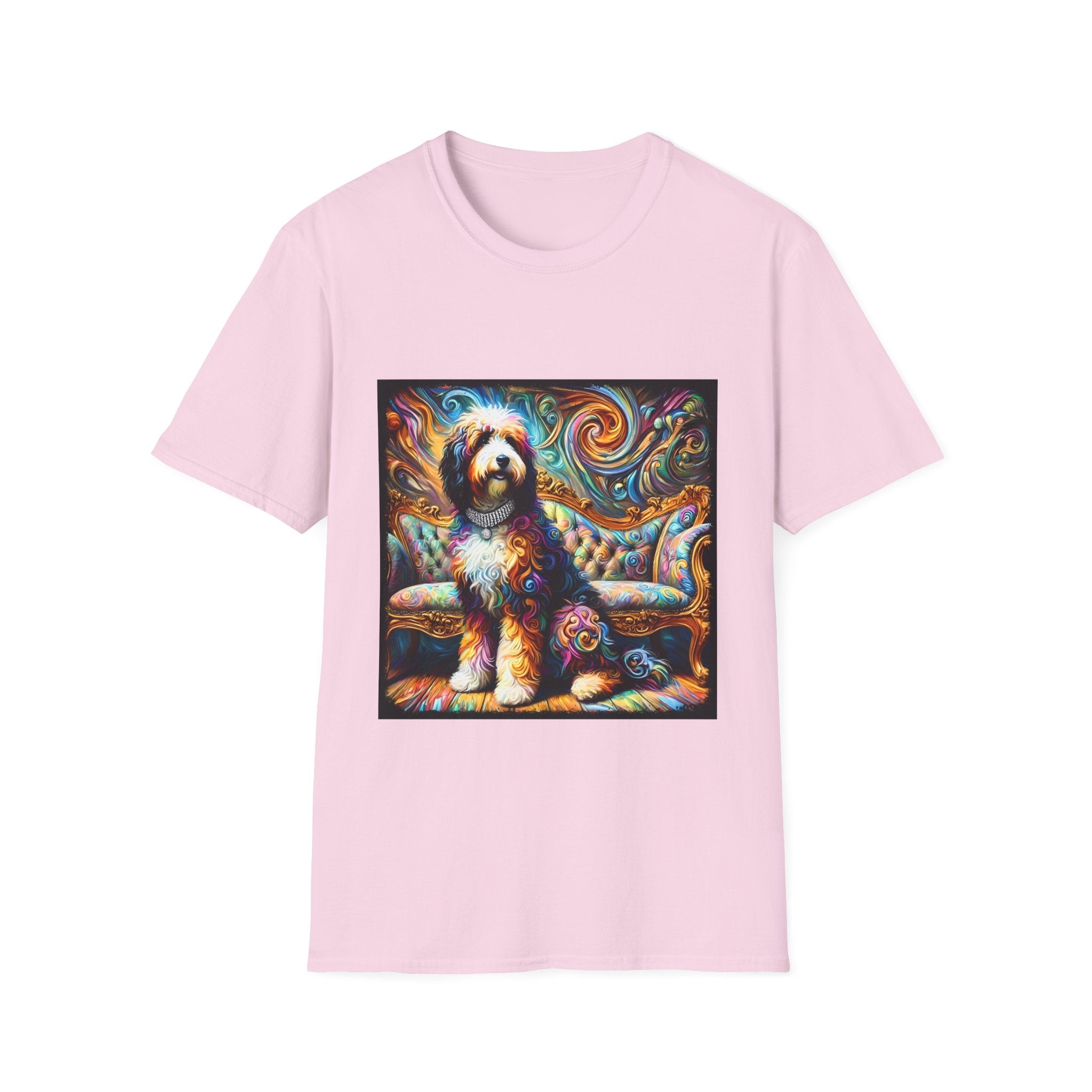 Bernedoodle Vivid Swirl | Unisex Dog T-Shirt