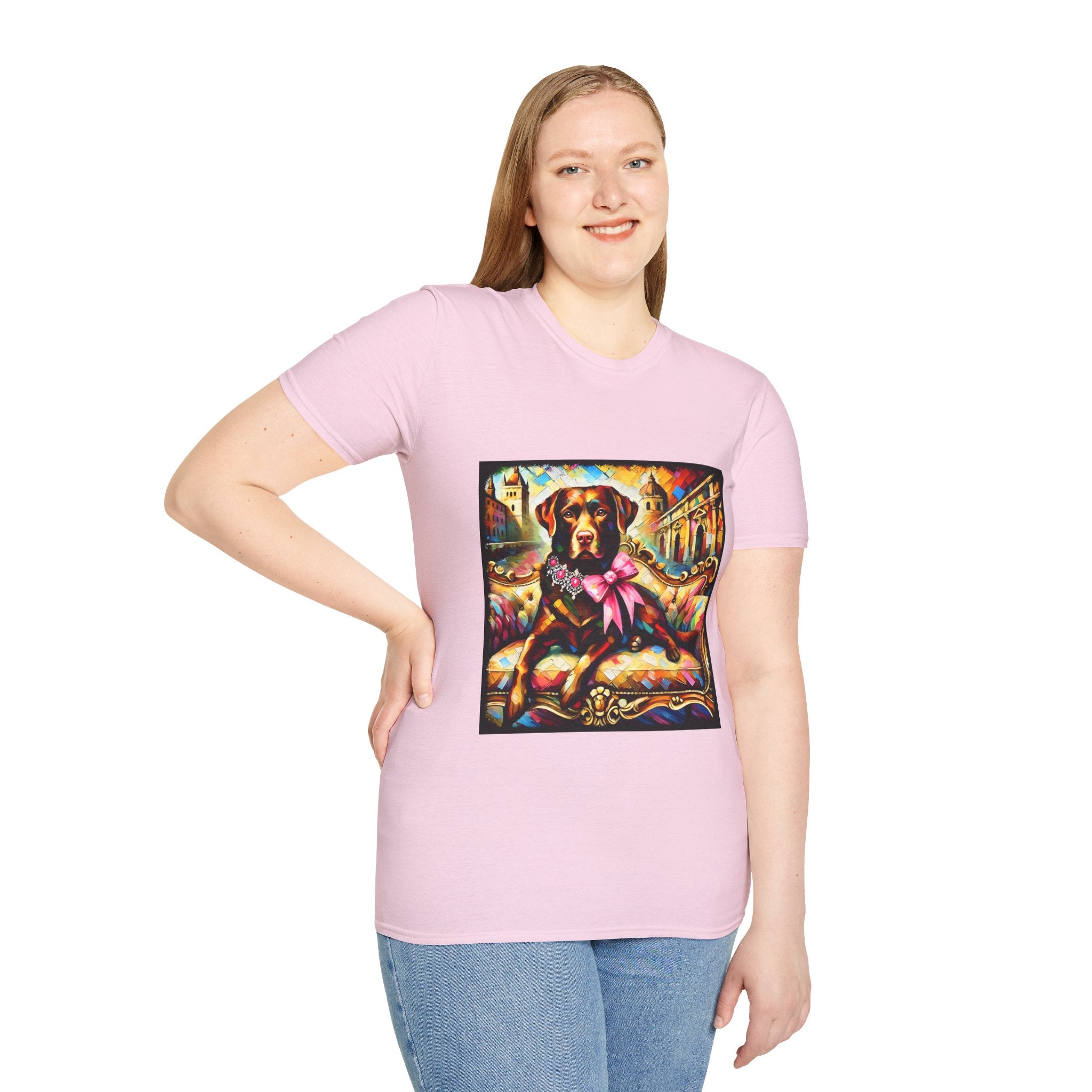 Labrador Retriever Diamond Princess Classic | Unisex Dog T-Shirt