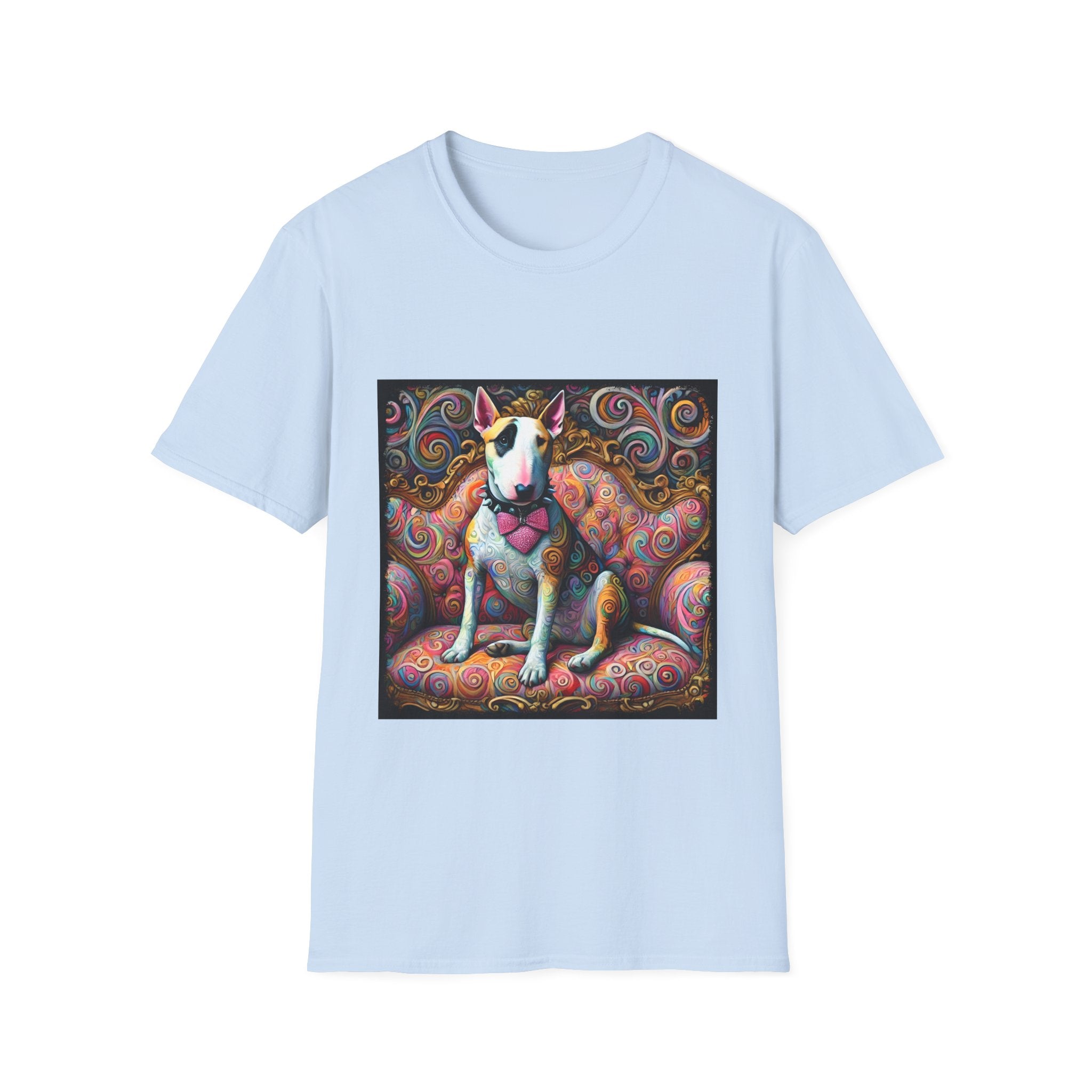 Bull Terrier Love Swirl | Unisex Dog T-Shirt