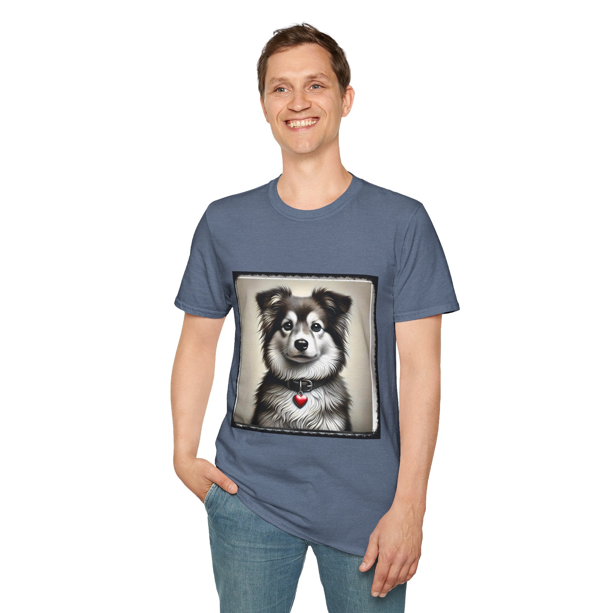 Miniature American Shepherd Heartthrob | Unisex Dog T-Shirt