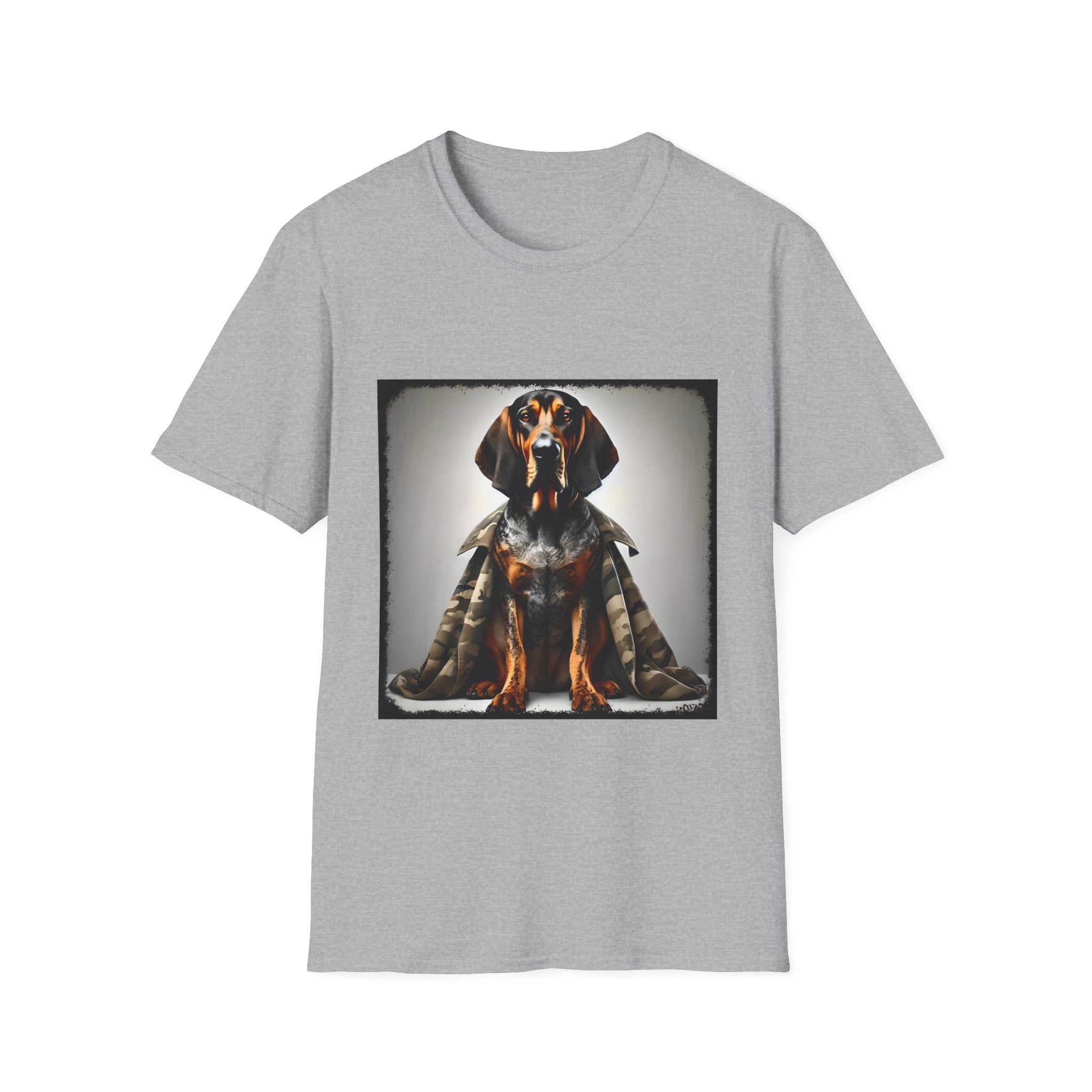 Coonhound Combat Cutie | Unisex Dog T-Shirt