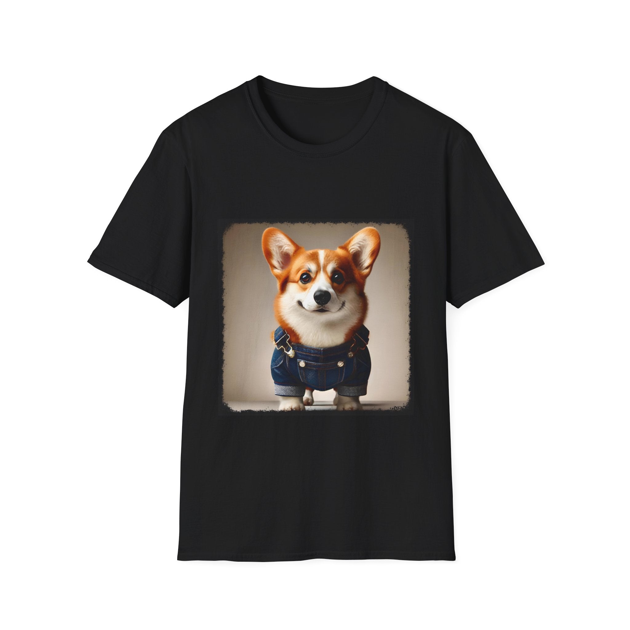 Pembroke Welsh Corgi Denim Dream | Unisex Dog T-Shirt
