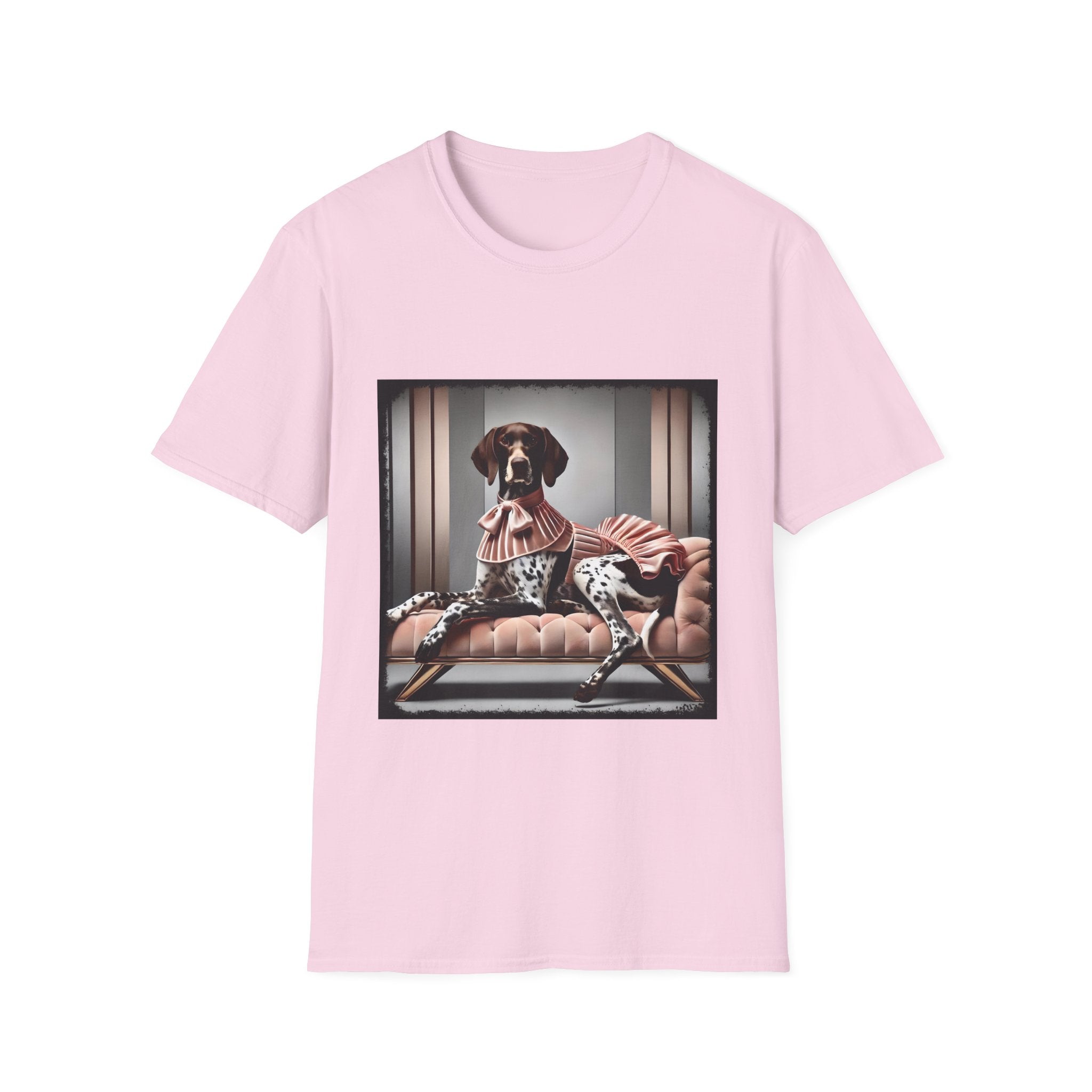 German Shorthaired Pointer Blush Babe | Unisex Dog T-Shirt