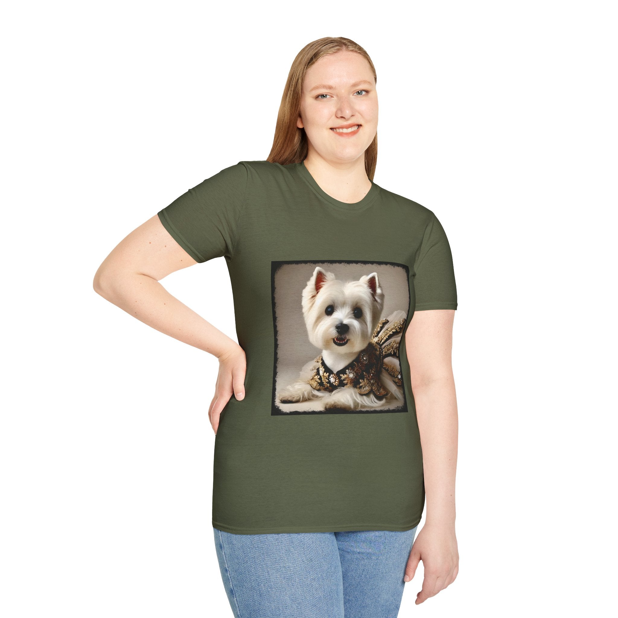 West Highland White Terrier Glitzy Gal | Unisex Dog T-Shirt