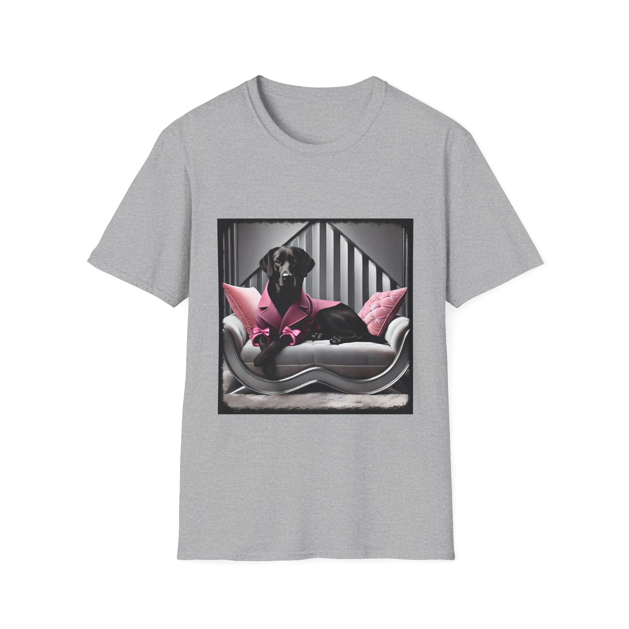 Labrador Retriever Pink Pony Girl | Unisex Dog T-Shirt
