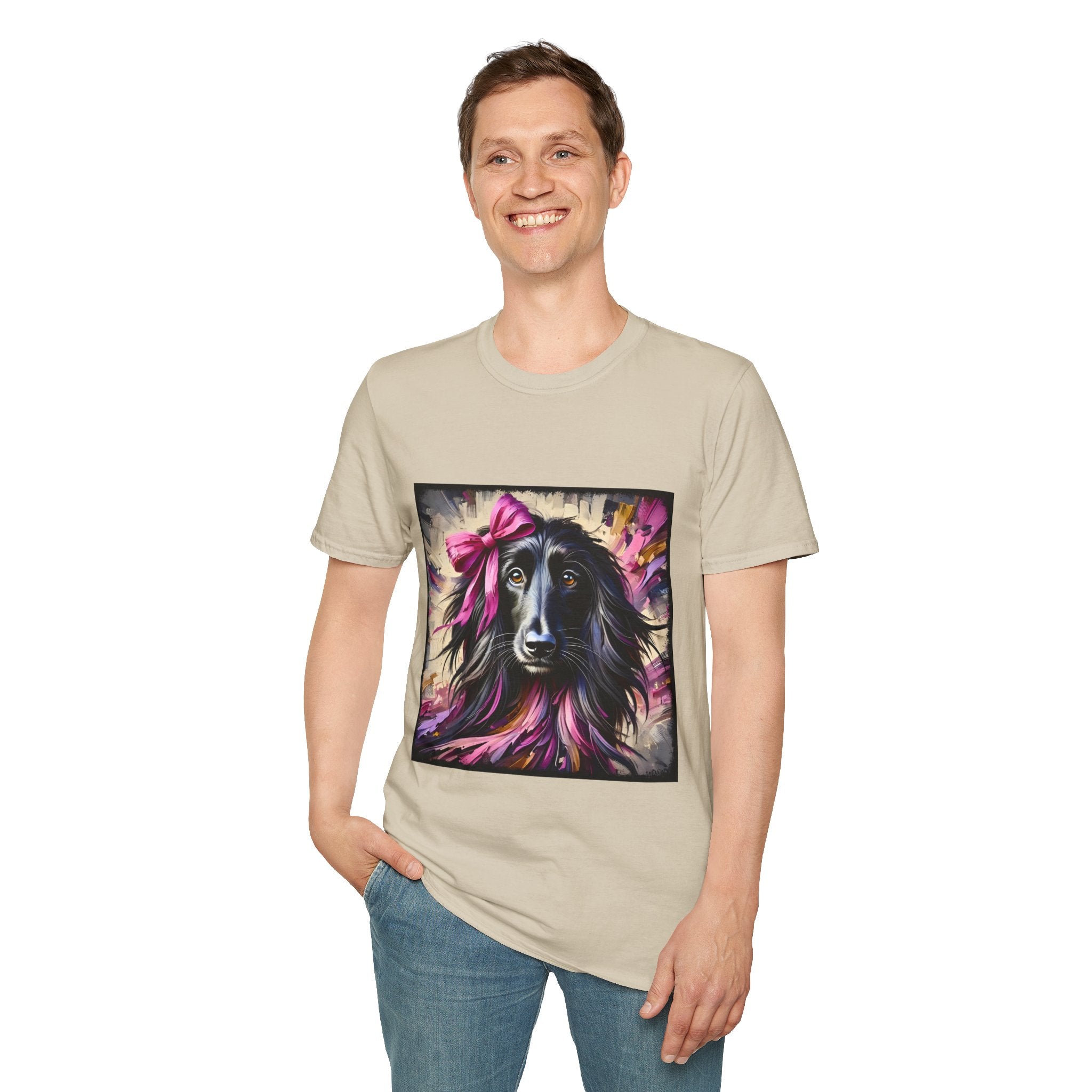 Afghan Hound Bold Classic | Unisex Dog T-Shirt