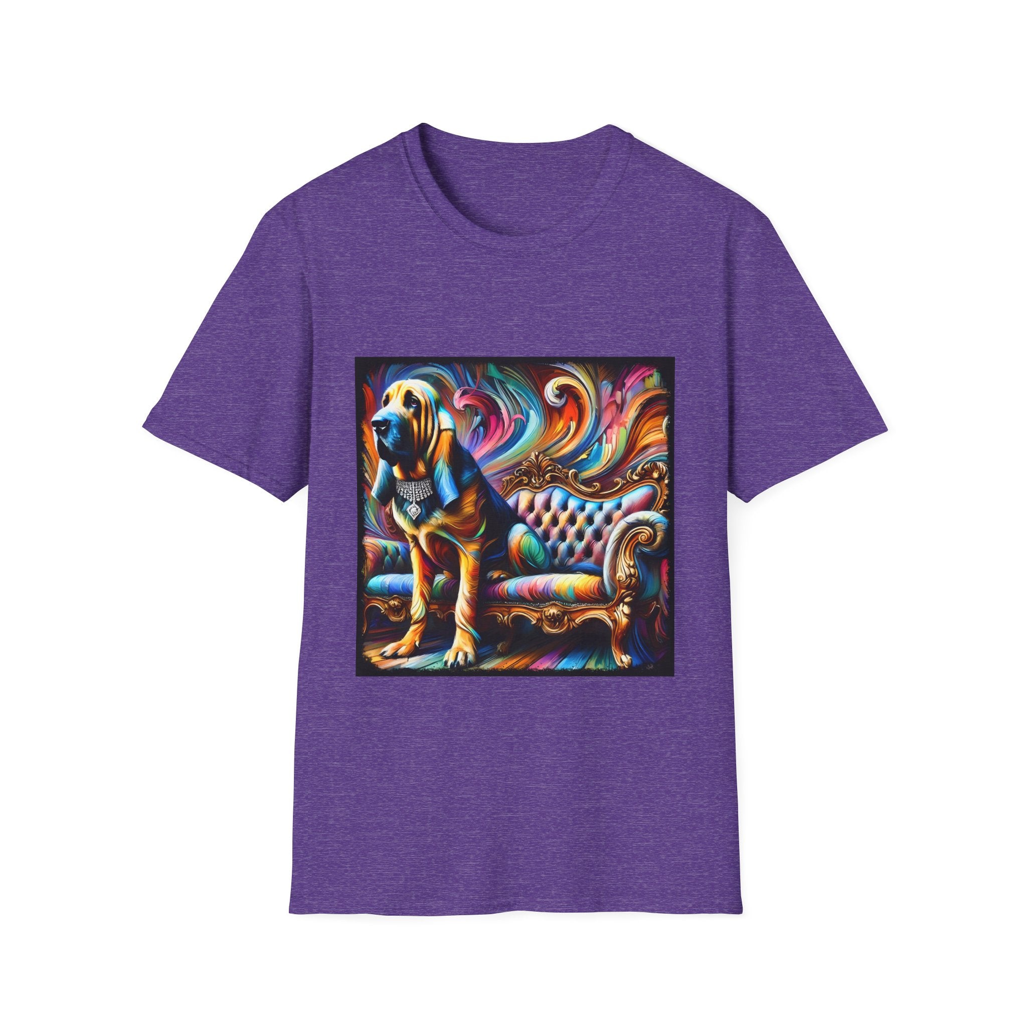 Bloodhound Vivid Swirl | Unisex Dog T-Shirt