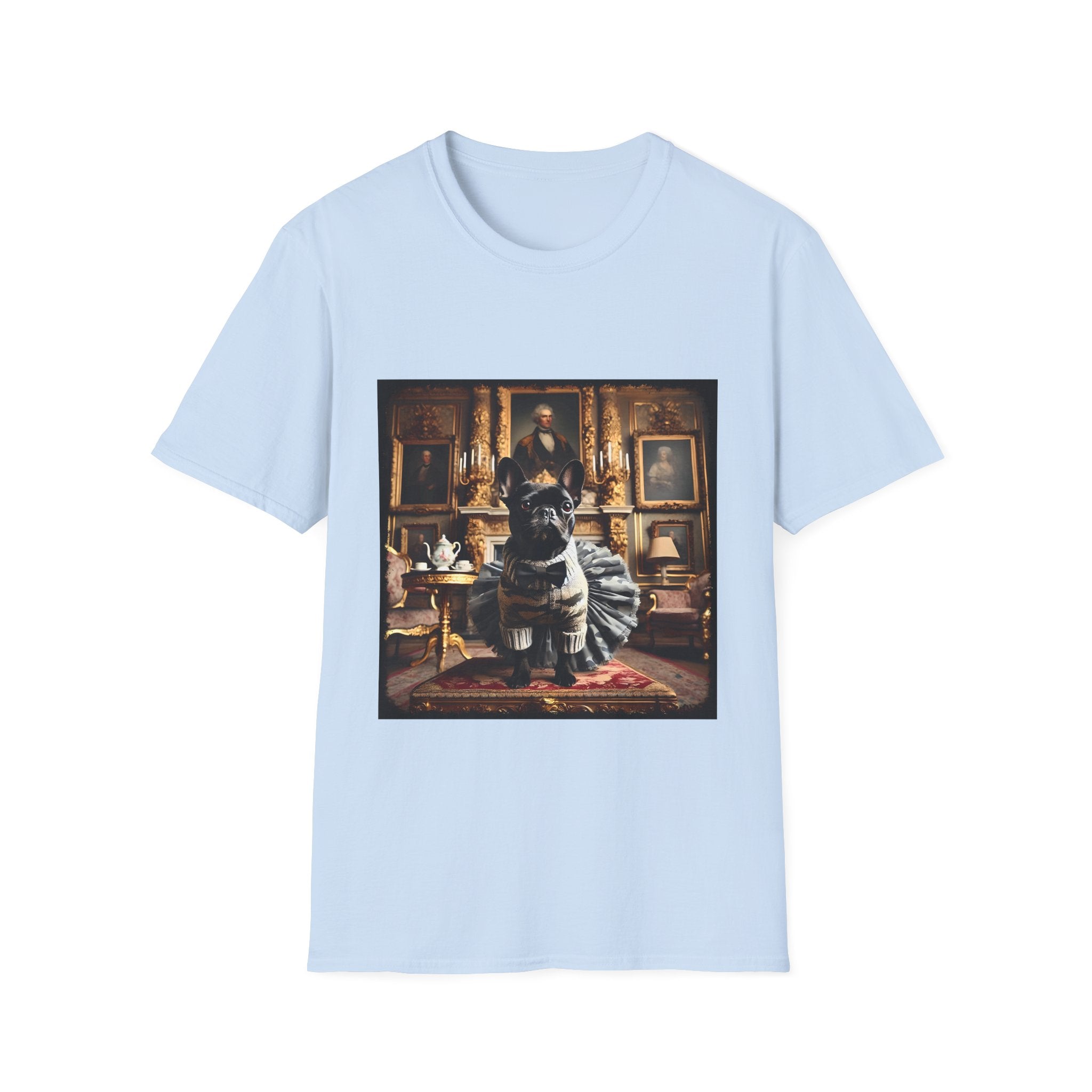 French Bulldog Black Camo Chic | Unisex Dog T-Shirt