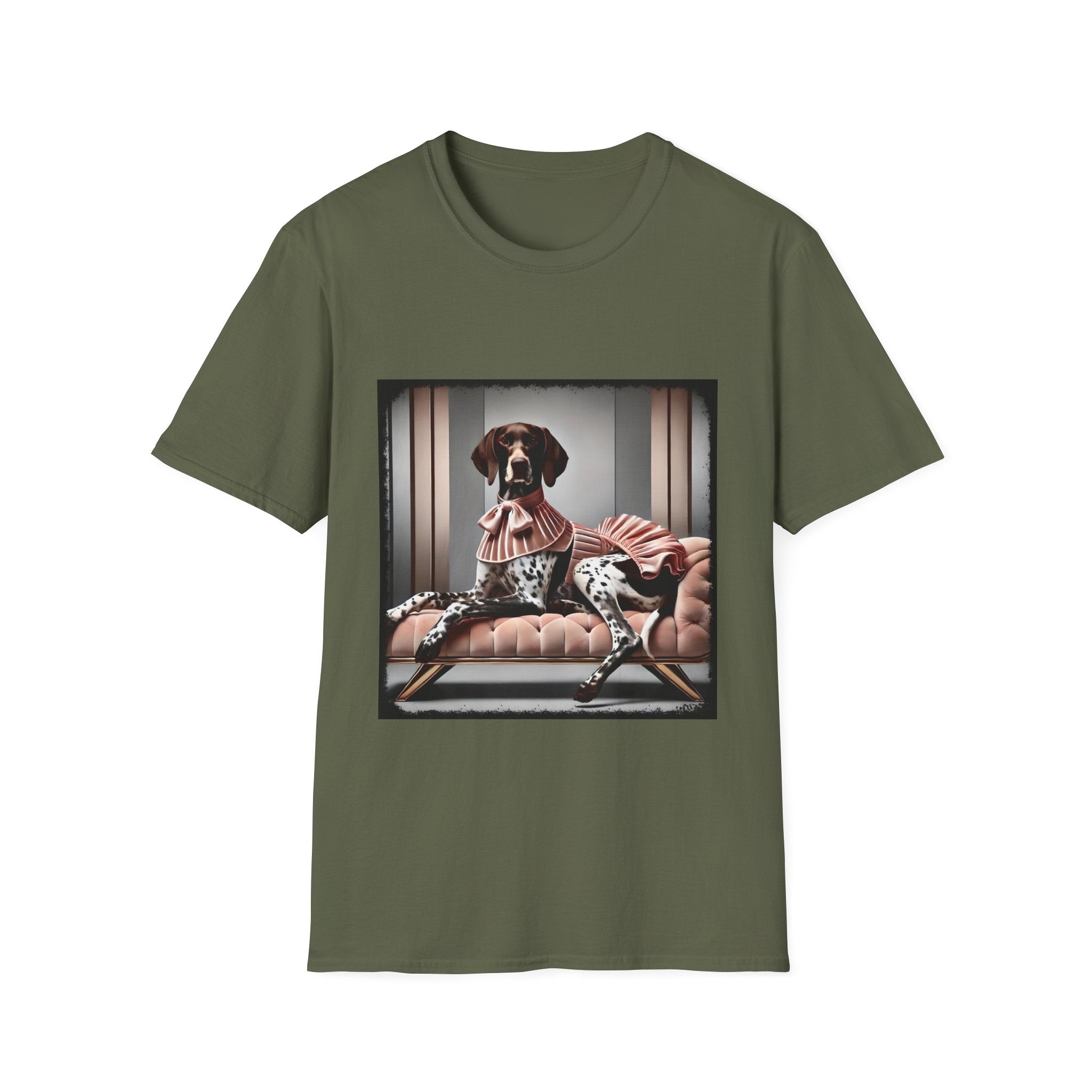 German Shorthaired Pointer Blush Babe | Unisex Dog T-Shirt