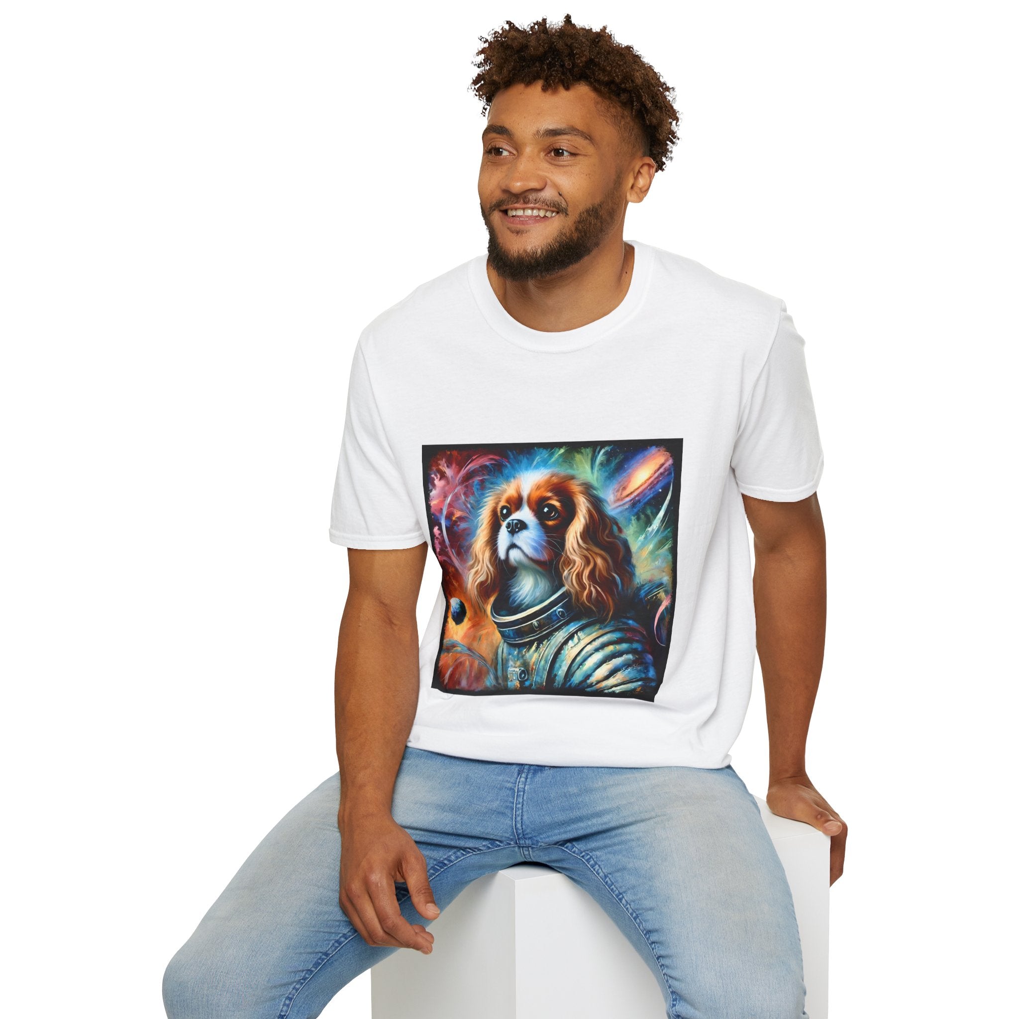 Cavalier King Charles Spaniel Space Pup | Unisex Dog T-Shirt