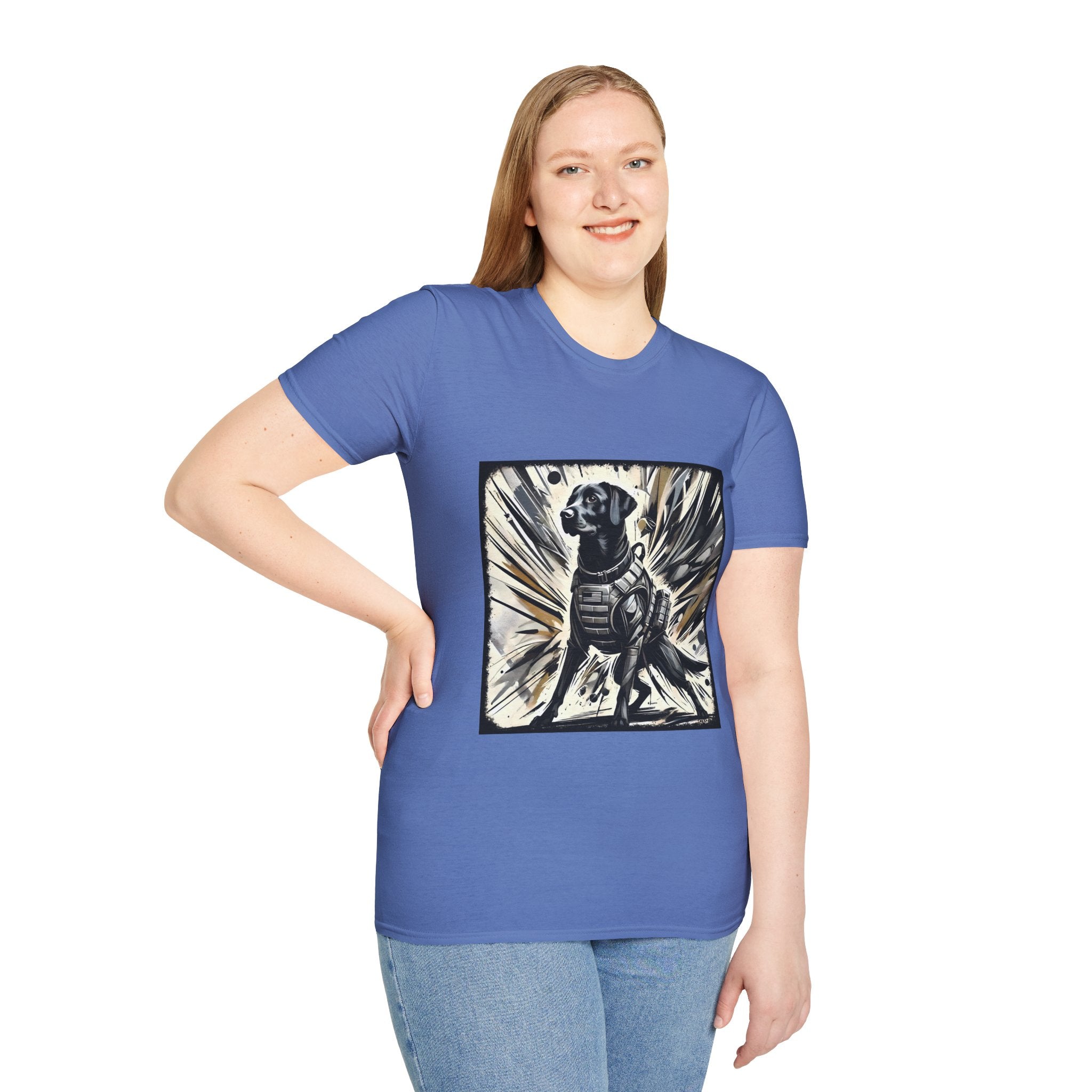 Labrador Retriever Bold Armor Classic | Unisex Dog T-Shirt
