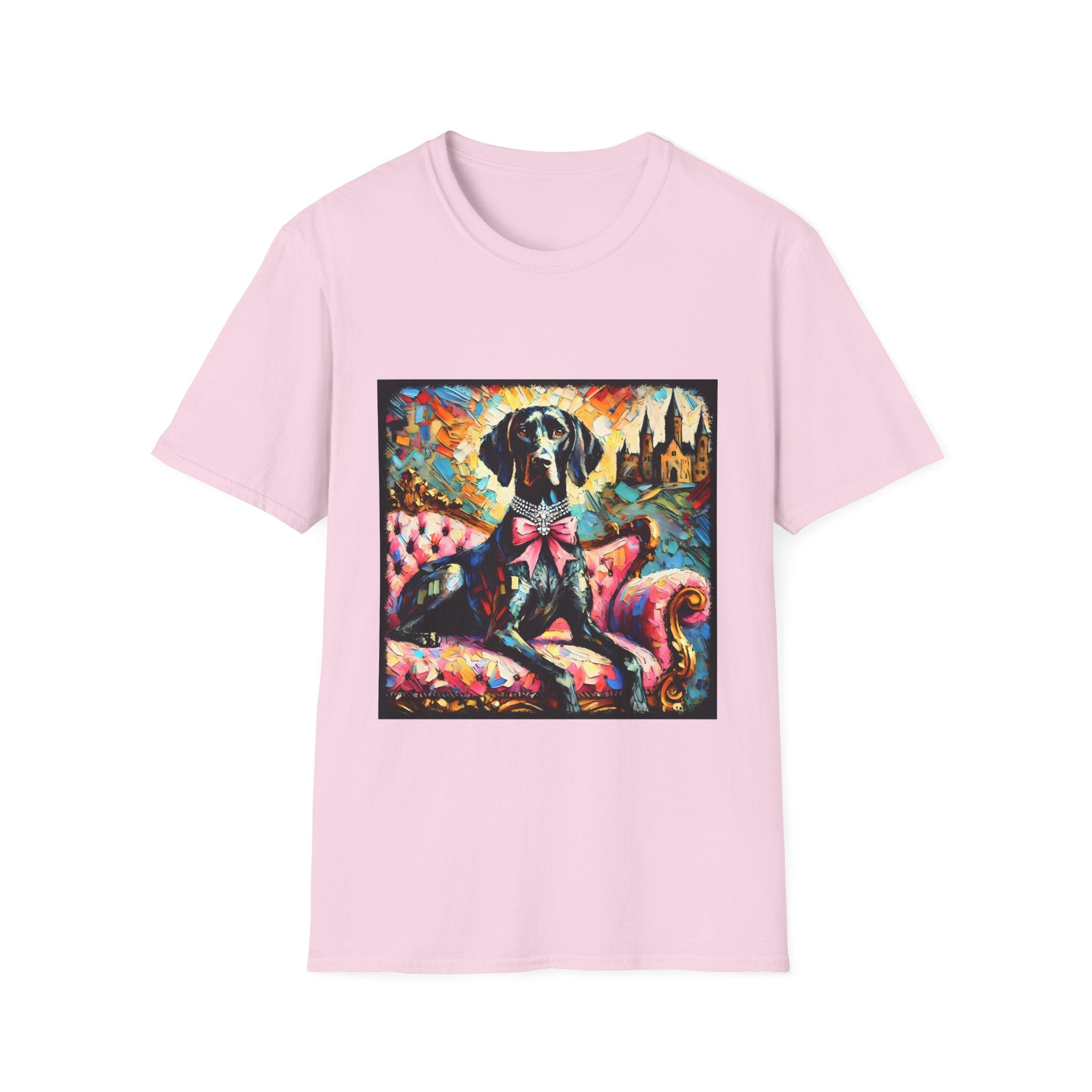 German Shorthaired Pointer Diamond Princess Classic II | Unisex Dog T-Shirt