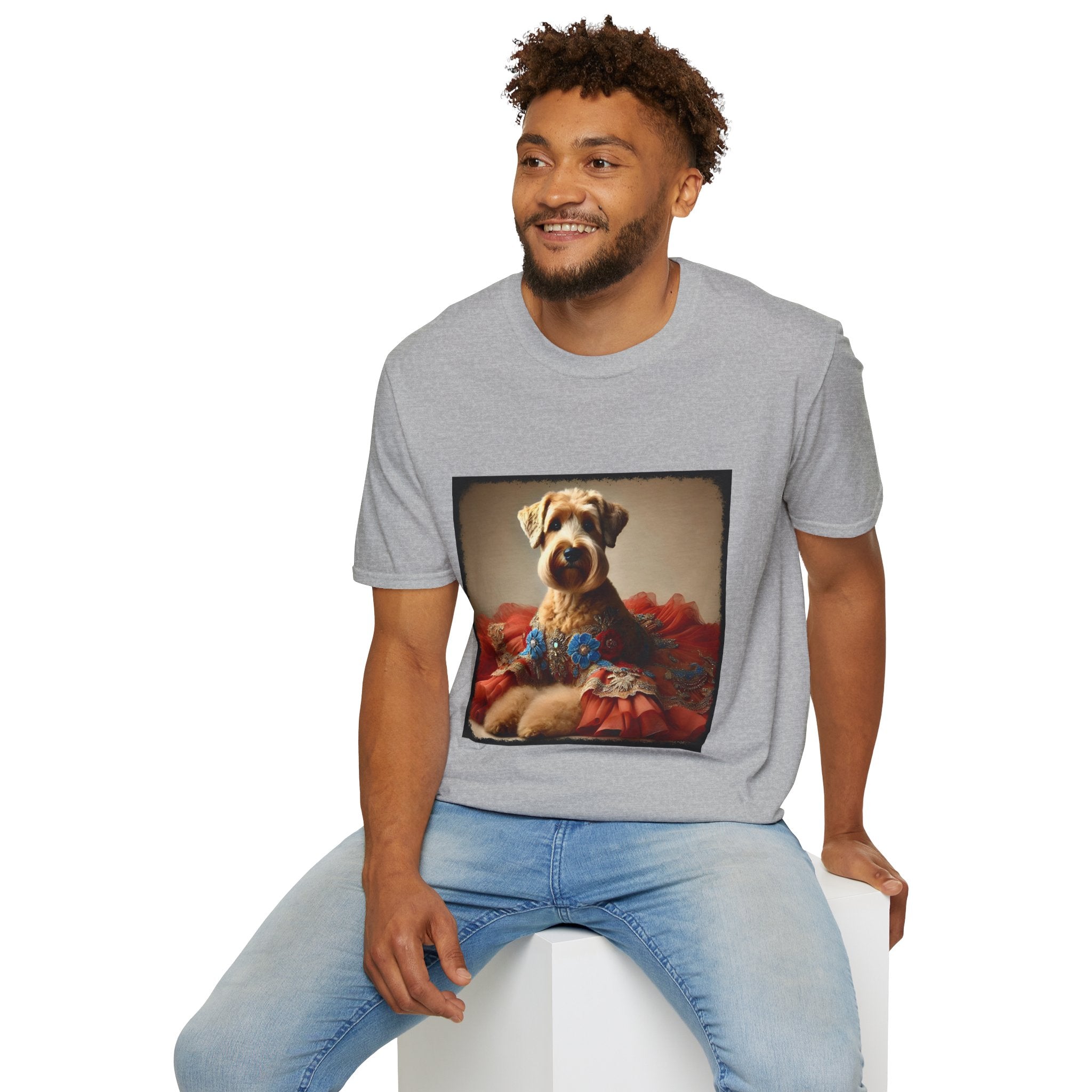 Wheaten Terrier Glitzy Gal | Unisex Dog T-Shirt
