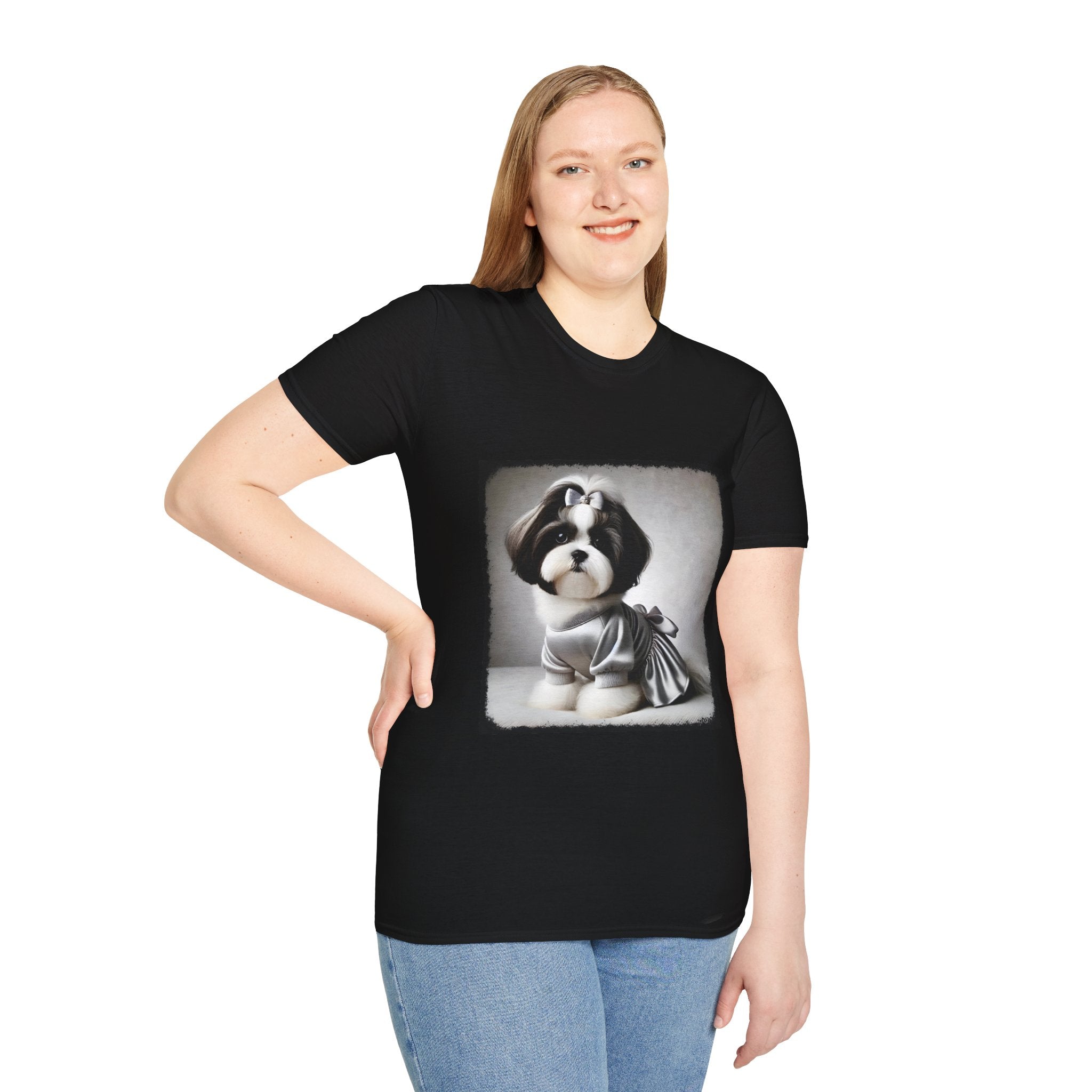 Shih Tzu Silver Sweetheart | Unisex Dog T-Shirt