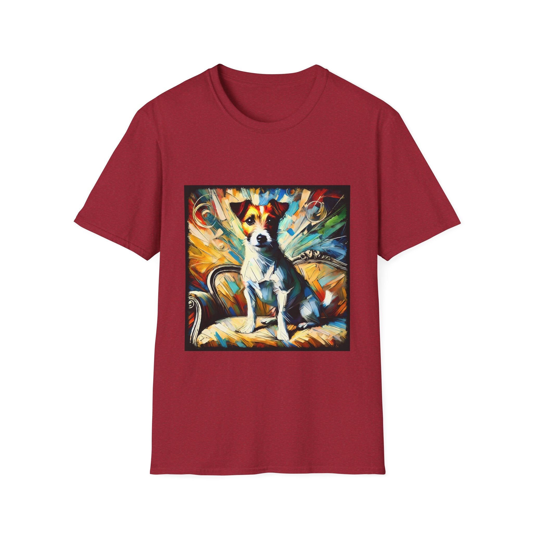 Jack Russell Terrier Multicolored Classic | Unisex Dog T-Shirt
