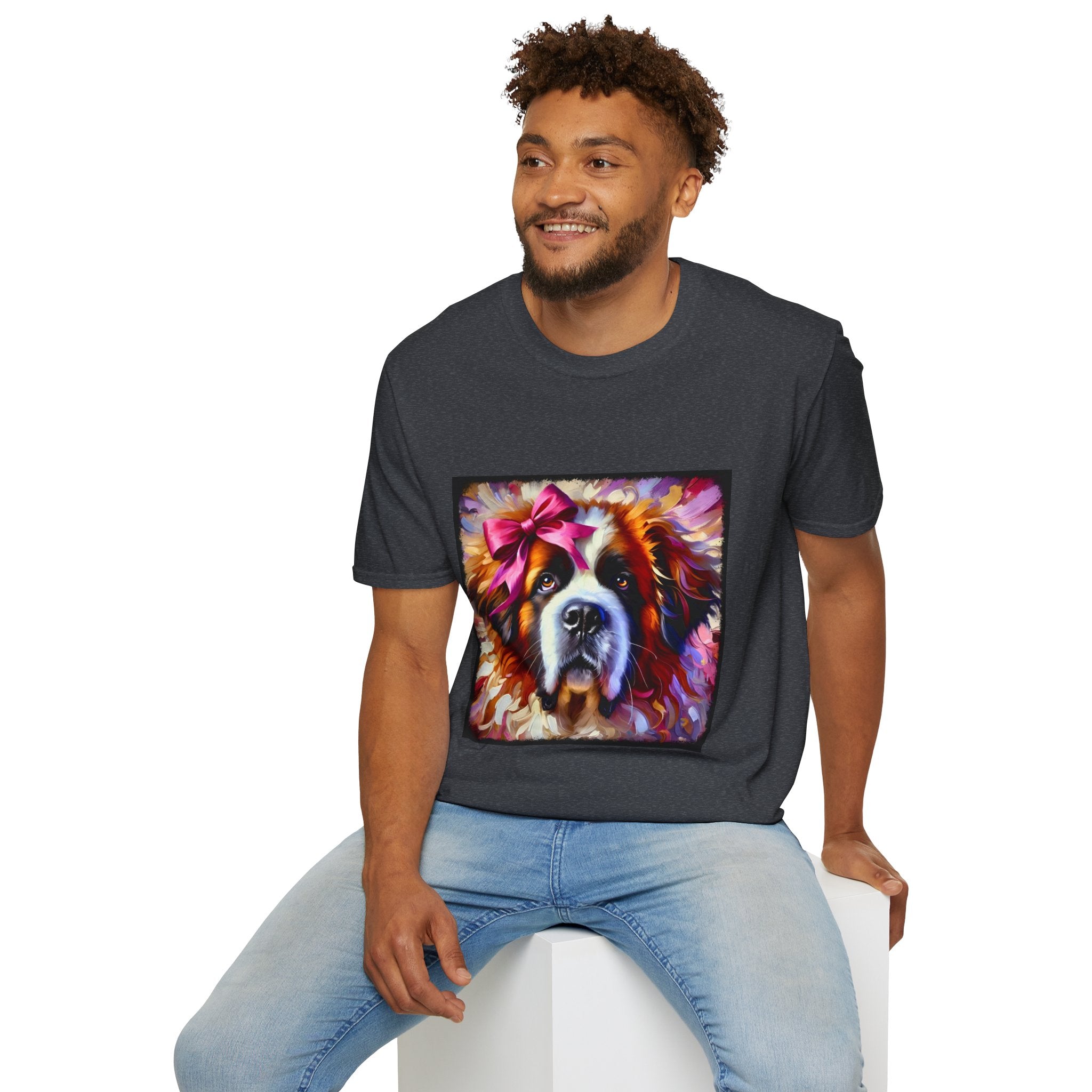 Saint Bernard Stunning Classic | Unisex Dog T-Shirt