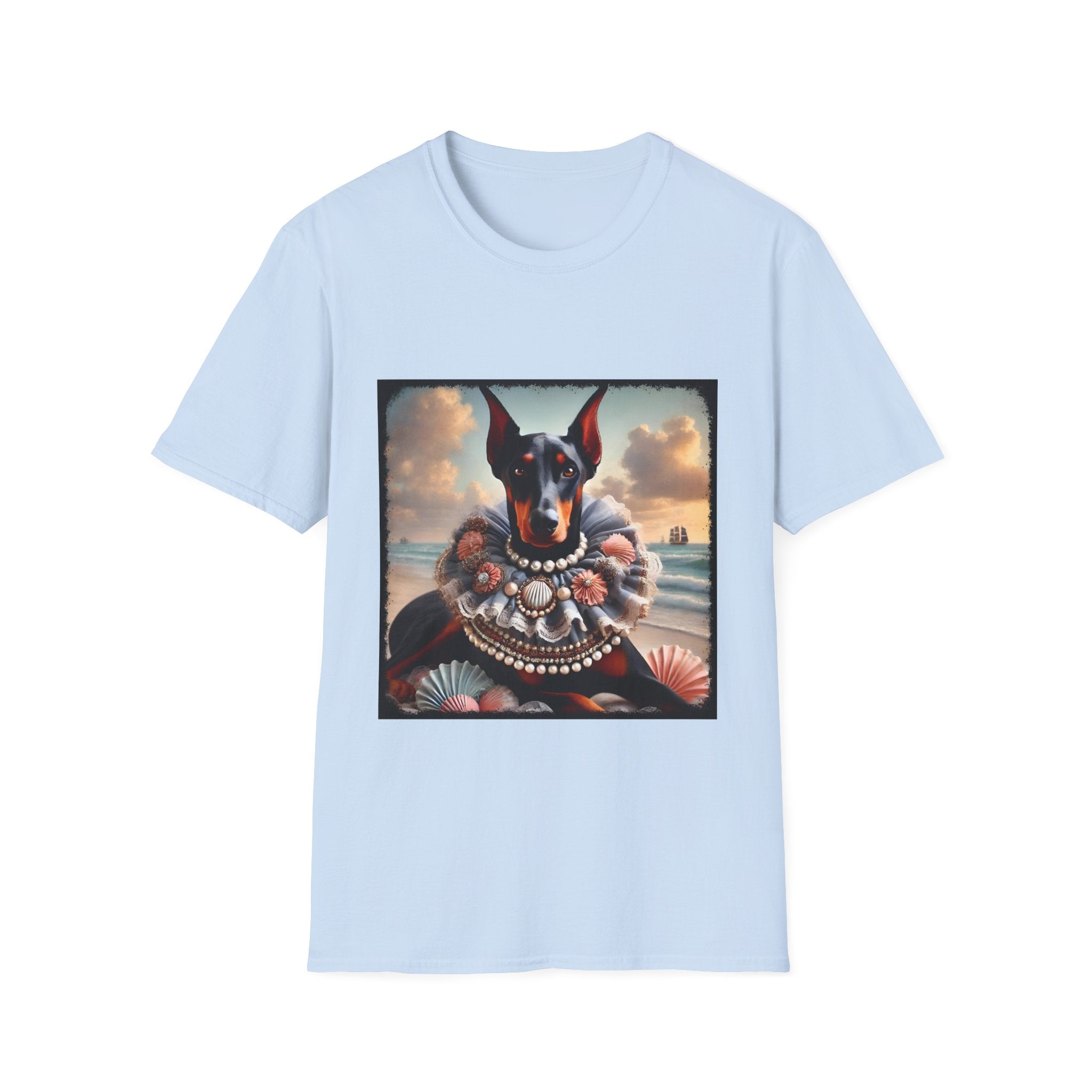 Doberman Pinscher Beach Dream | Unisex Dog T-Shirt