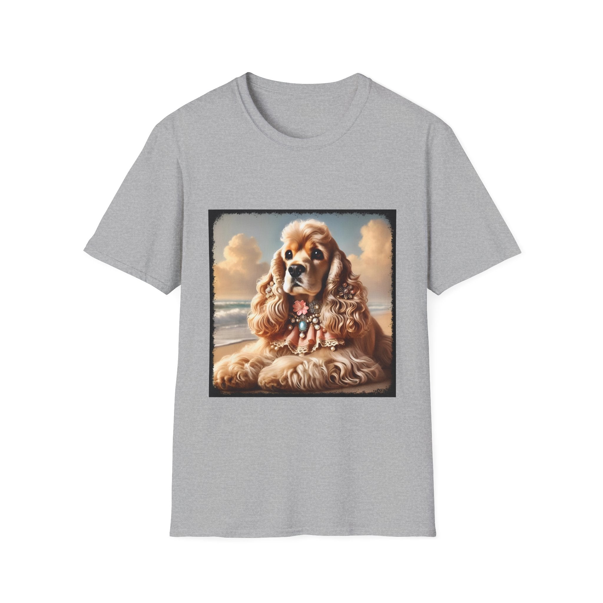 Beach Belle Cocker Spaniel Tee – Custom Dog Breed Apparel