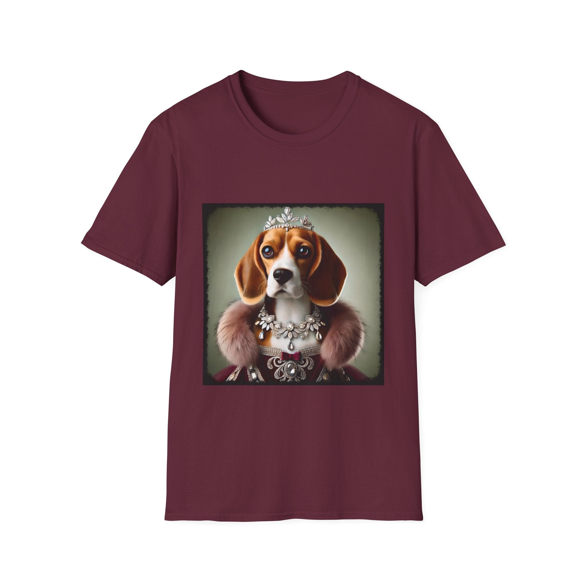 Beagle Regal Heiress | Unisex Dog T-Shirt