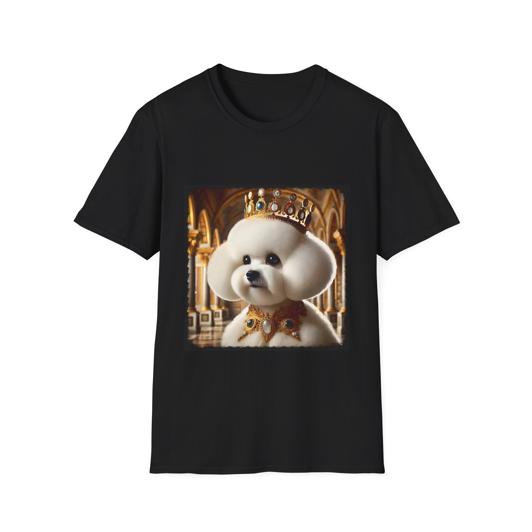 Bichon Frise Mighty Monarch | Unisex Dog T-Shirt
