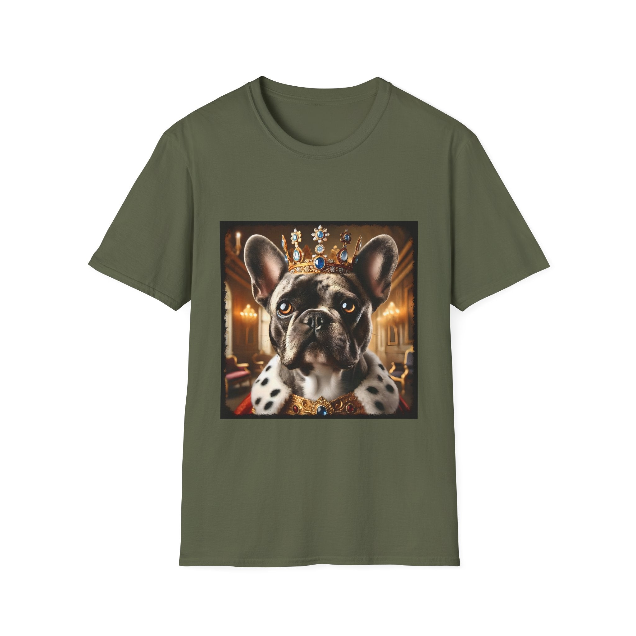 French Bulldog Crowned Prince | Unisex Dog T-Shirt
