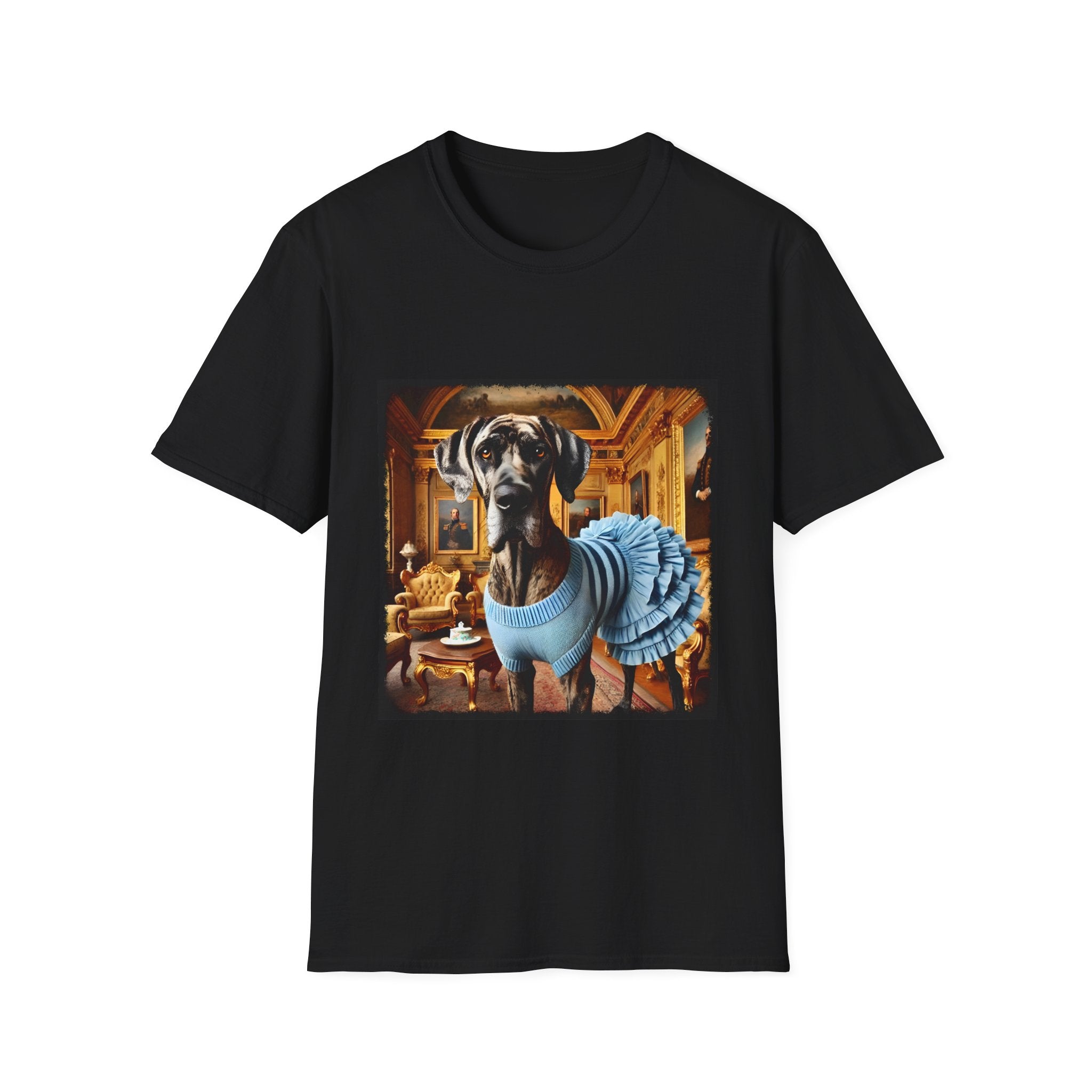 Great Dane Brindle Billionaire | Unisex Dog T-Shirt
