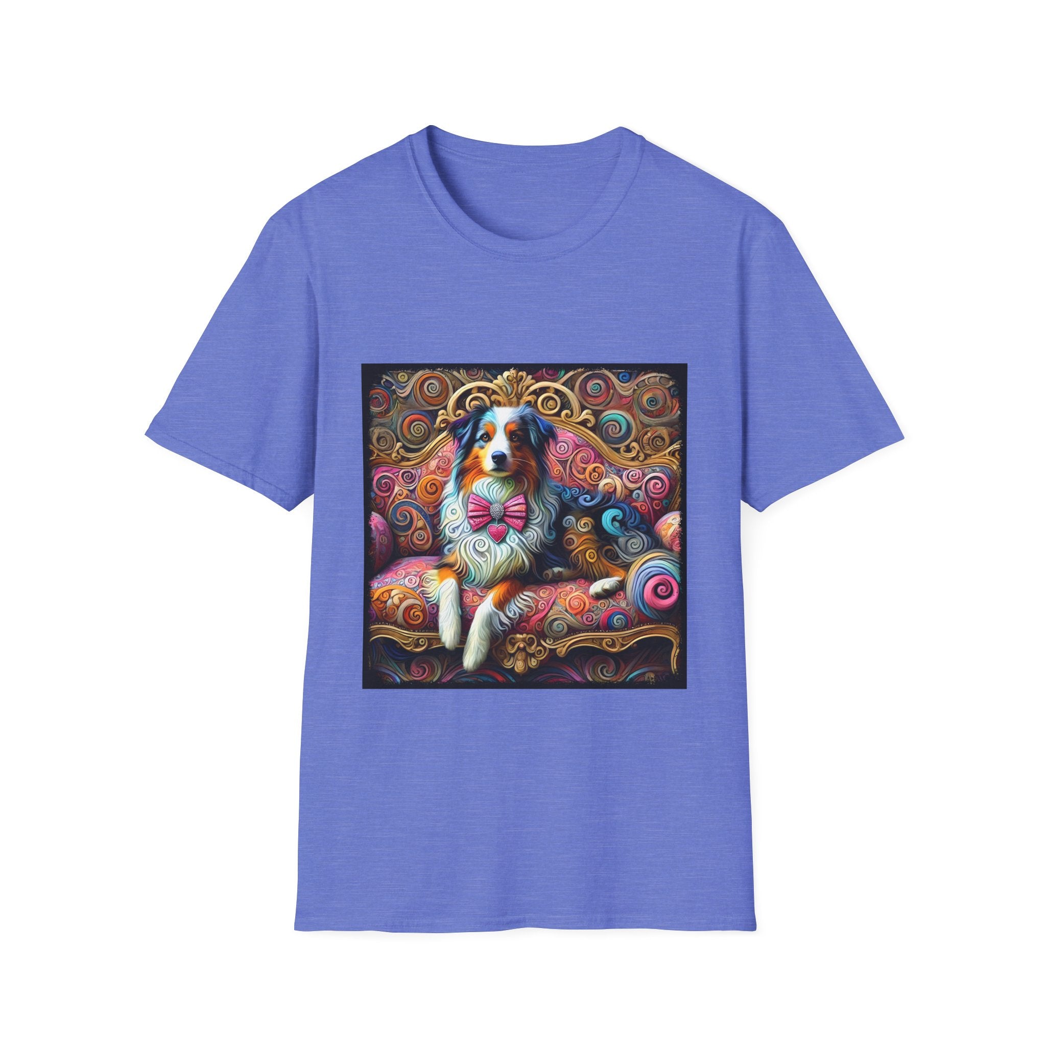 Australian Shepherd Love Swirl | Unisex Dog T-Shirt