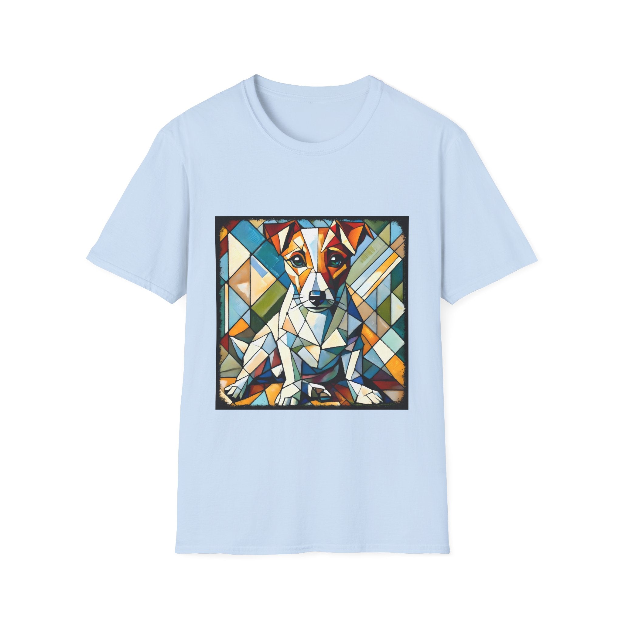 Jack Russell Terrier Bold Geometric | Unisex Dog T-Shirt