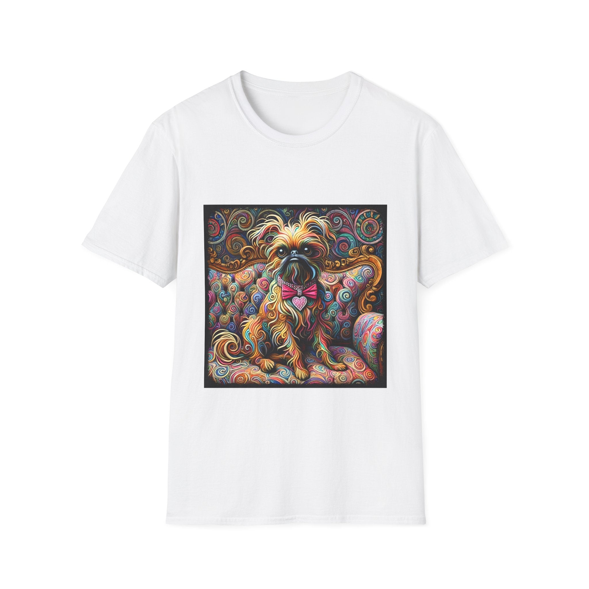 Brussels Griffon Love Swirl | Unisex Dog T-Shirt