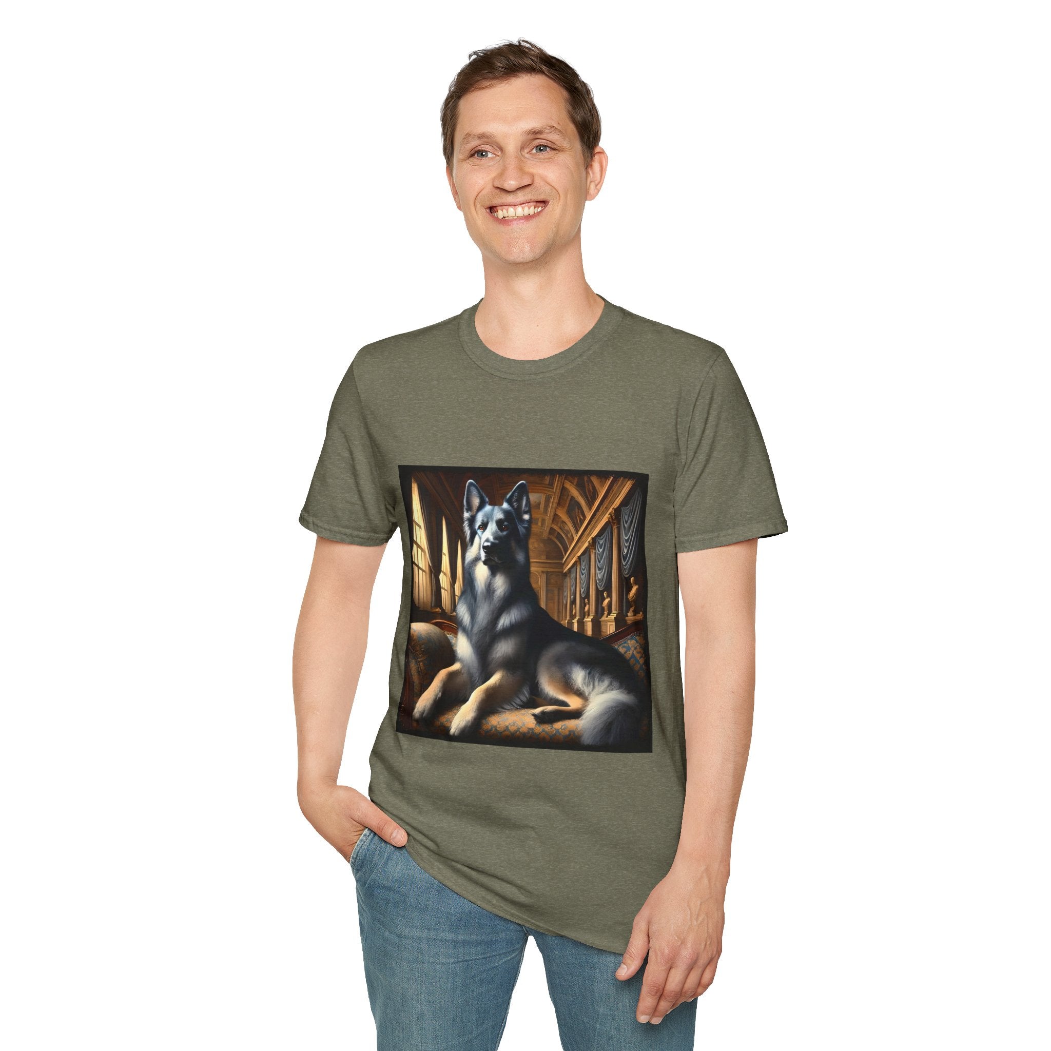 German Shepherd Blue Royal | Unisex Dog T-Shirt
