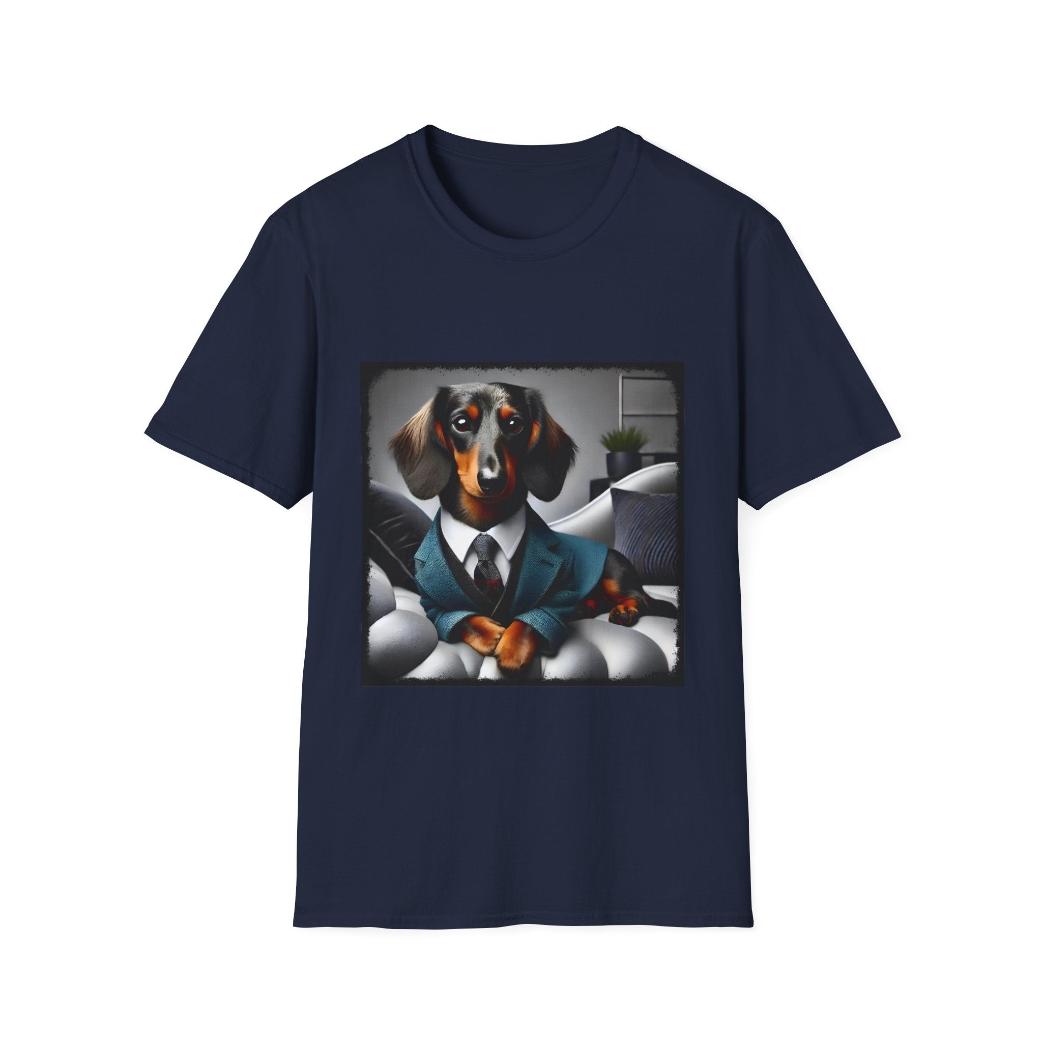 Dachshund Cool Collar | Unisex Dog T-Shirt