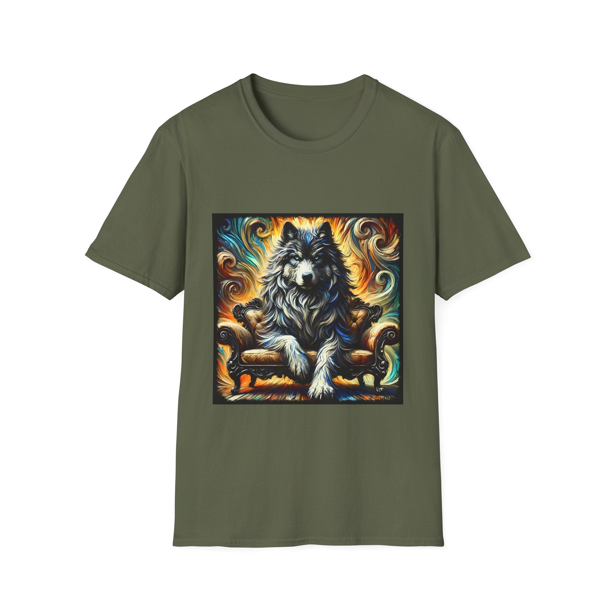 Dire Wolf Sun Swirl | Unisex Dog T-Shirt
