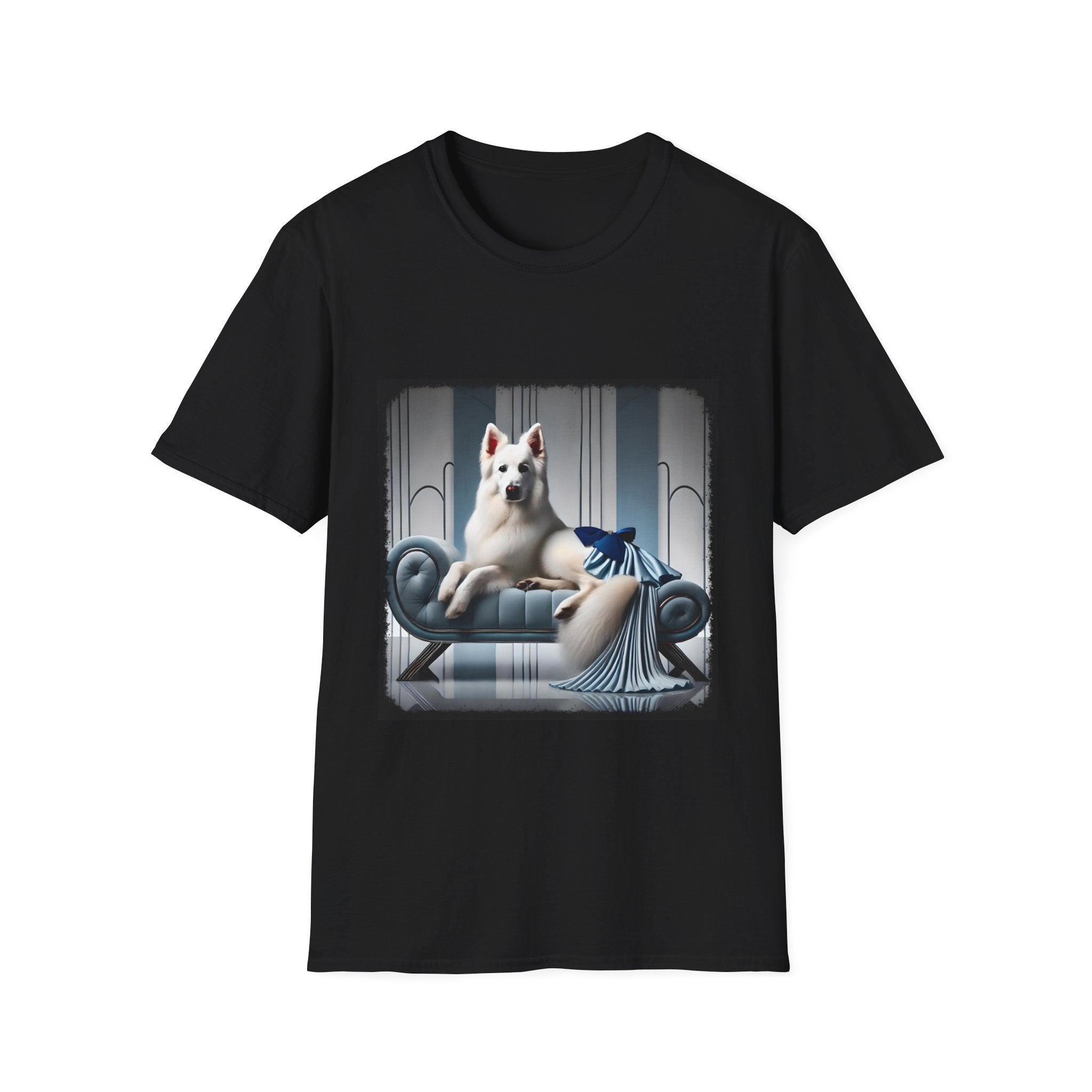 German Shepherd Blue Icon | Unisex Dog T-Shirt