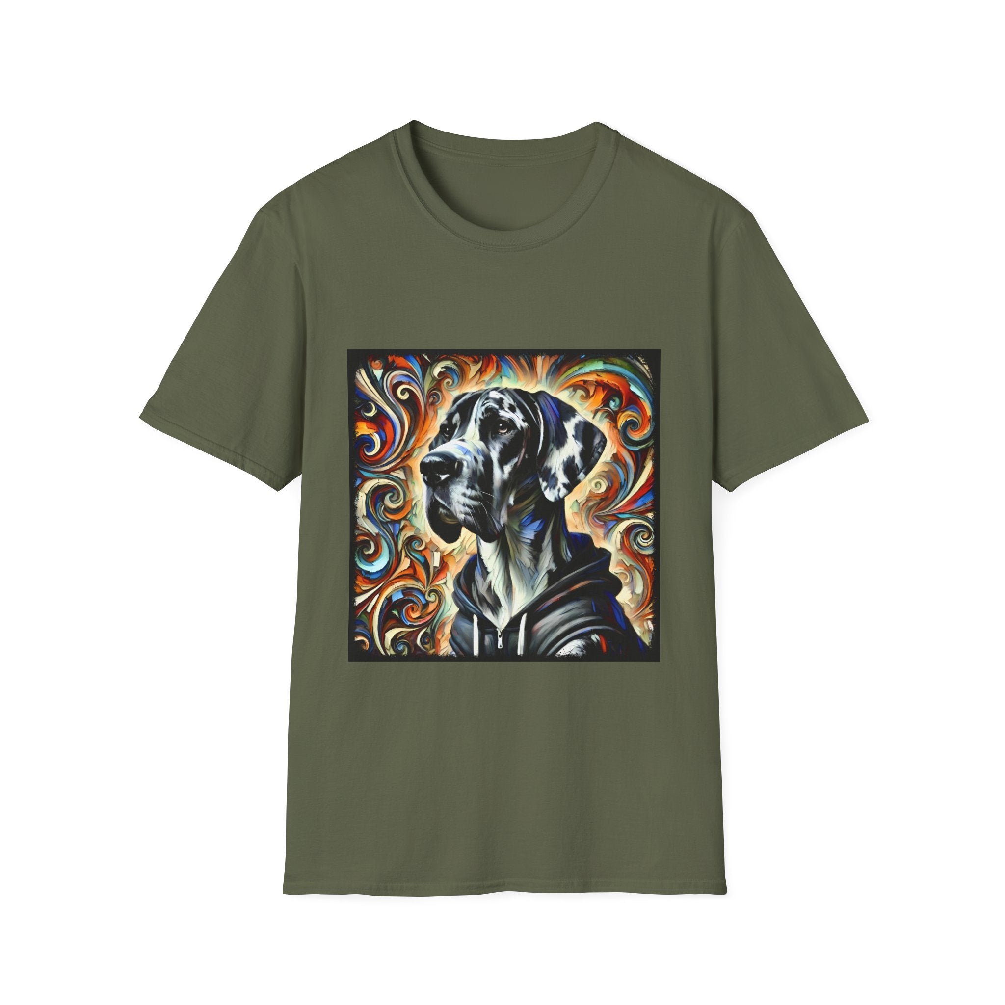 Great Dane Urban Swirl | Unisex Dog T-Shirt