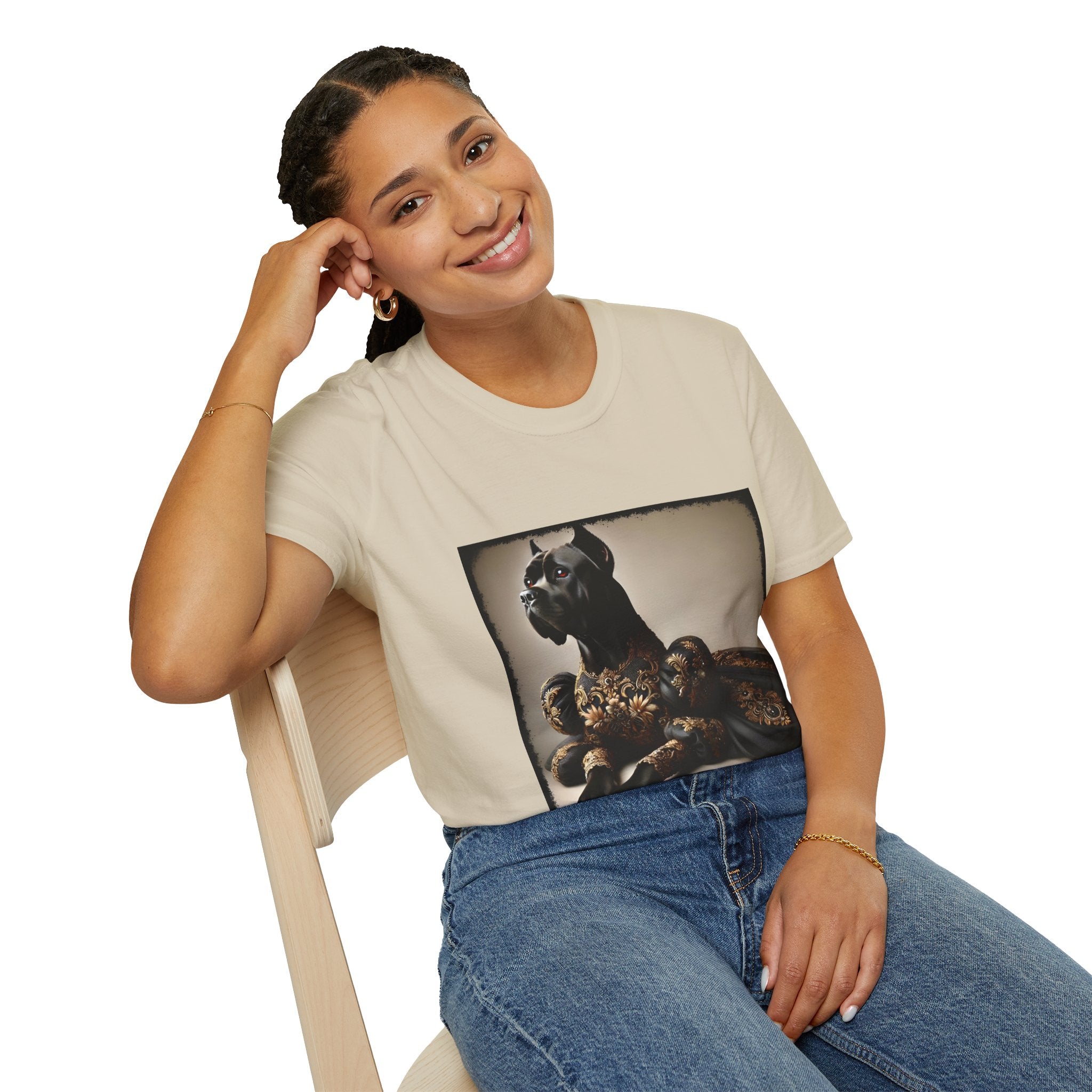 Cane Corso Brocade Babe | Unisex Dog T-Shirt
