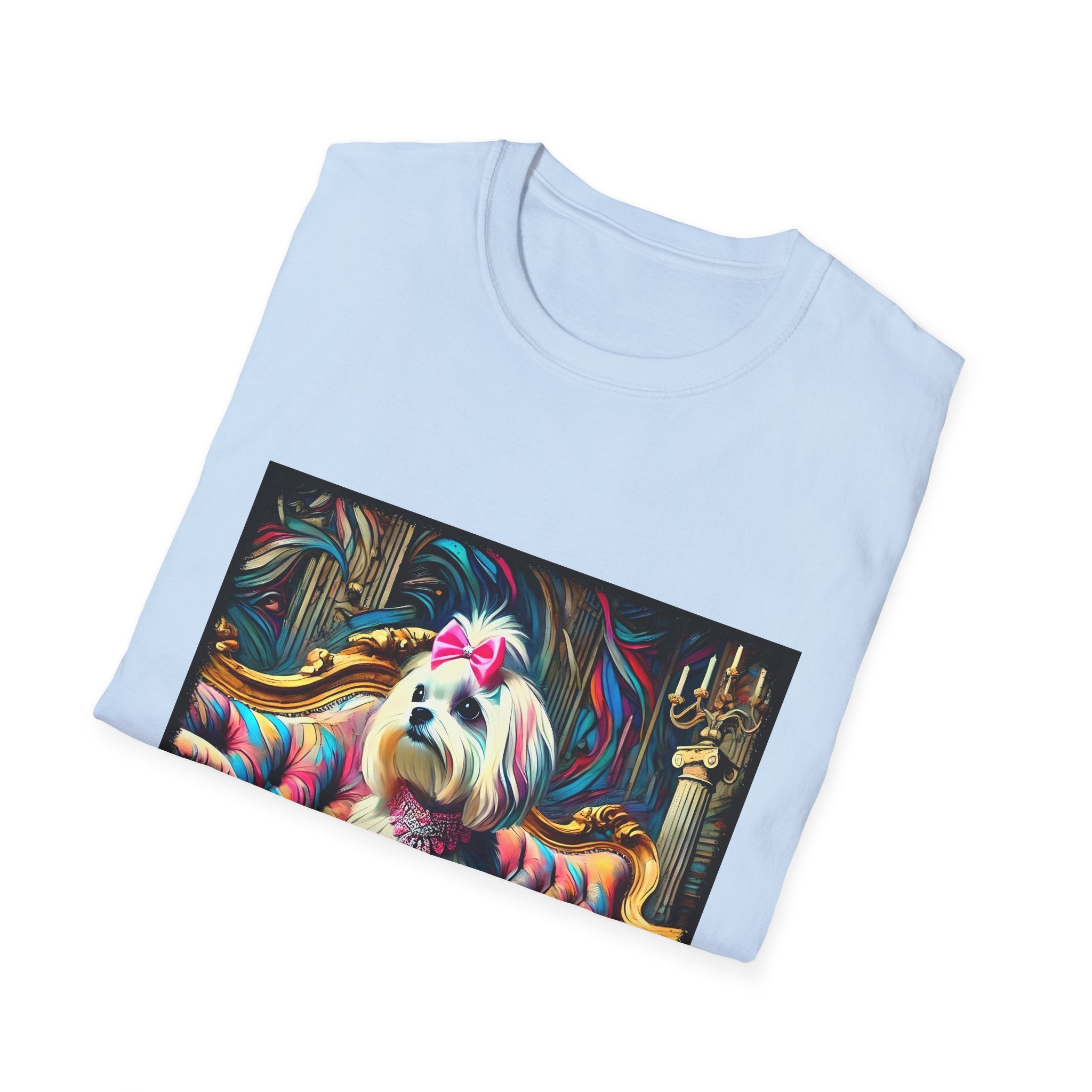 Maltese Diamond Princess Classic | Unisex Dog T-Shirt
