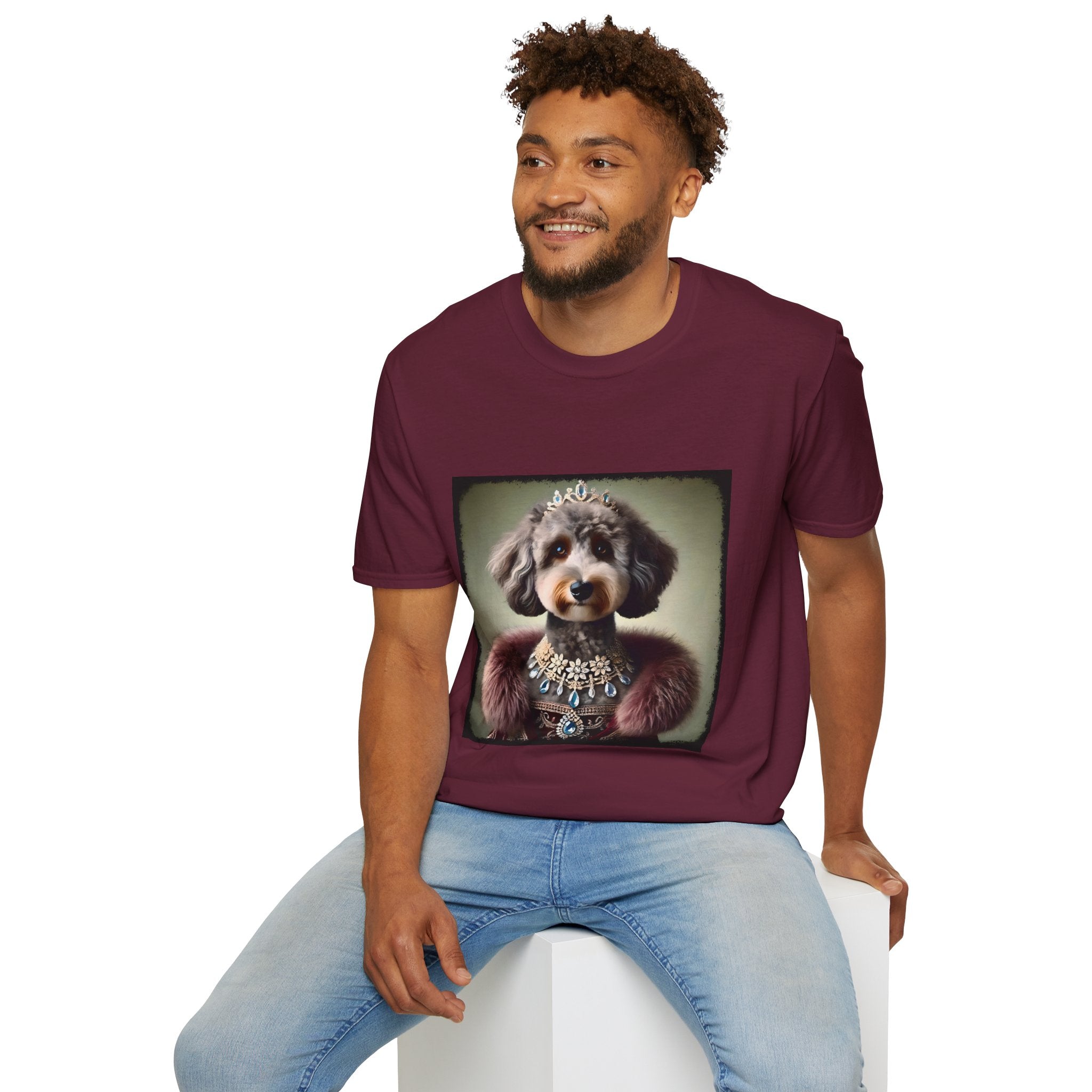 Aussiedoodle Crystal Queen | Unisex Dog T-Shirt