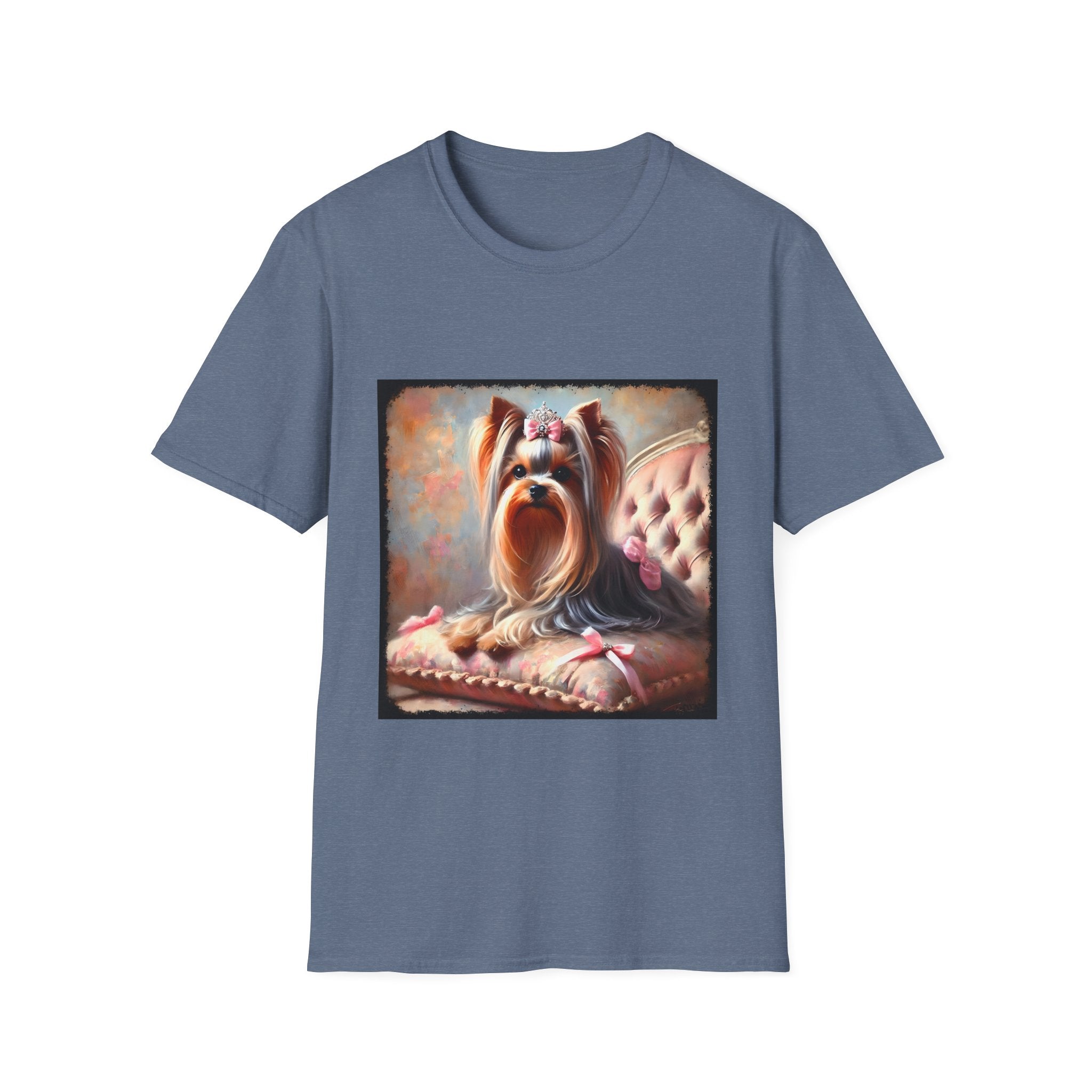 Yorkshire Terrier Bows and Diamonds Classic | Unisex Dog T-Shirt