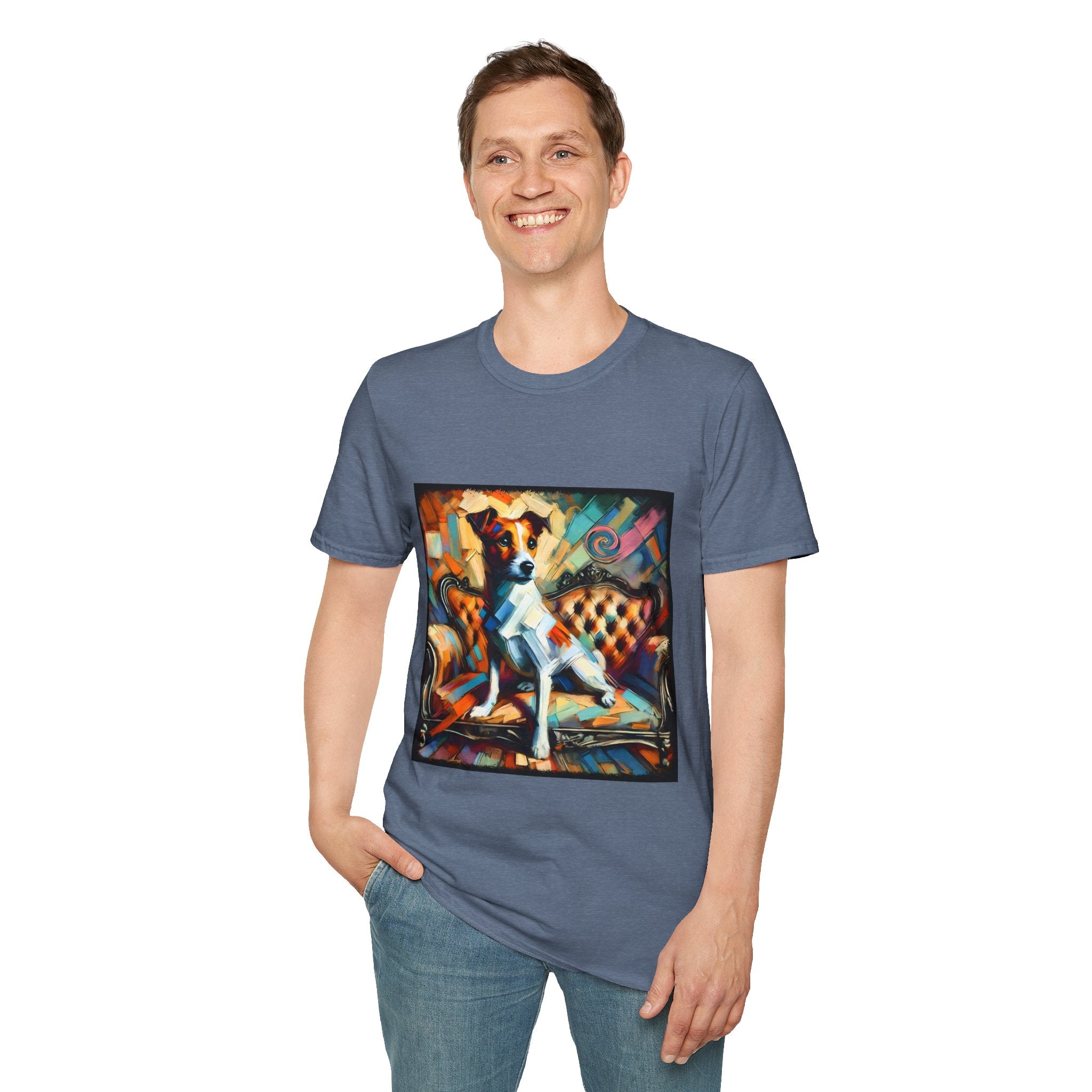 Jack Russell Terrier Bold Classic | Unisex Dog T-Shirt