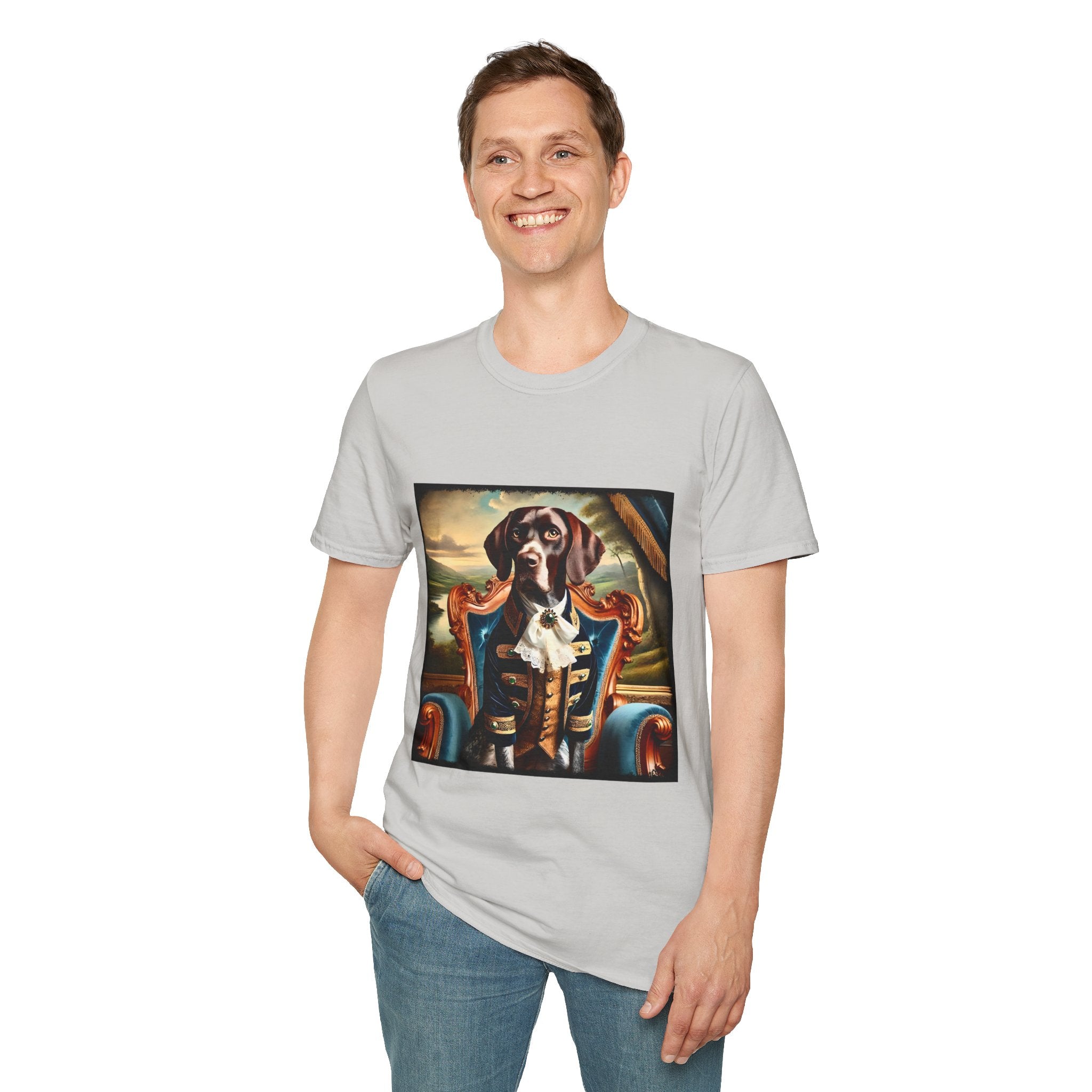 German Shorthaired Pointer Sir Handsome | Unisex Dog T-Shirt