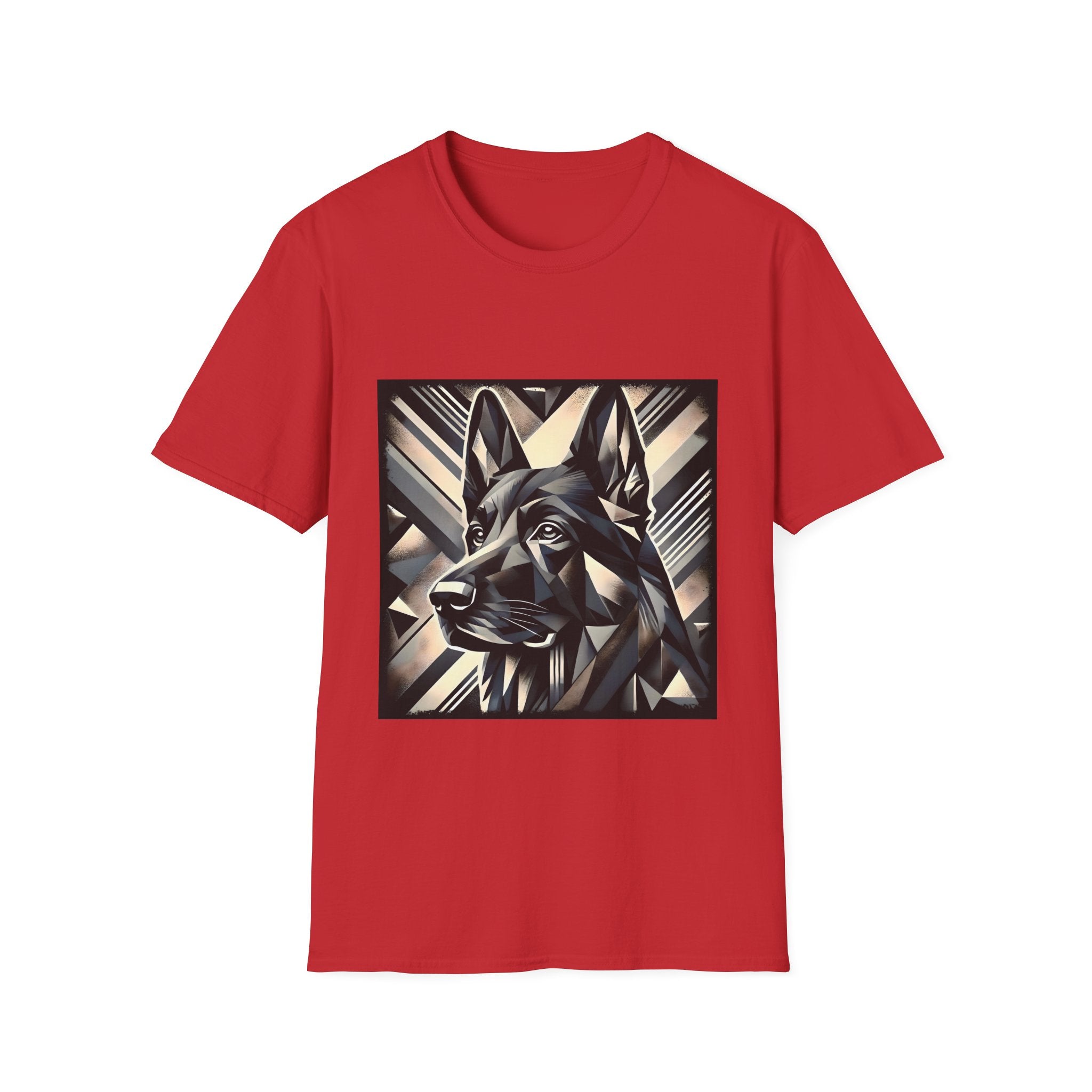 German Shepherd Geometric | Unisex Dog T-Shirt