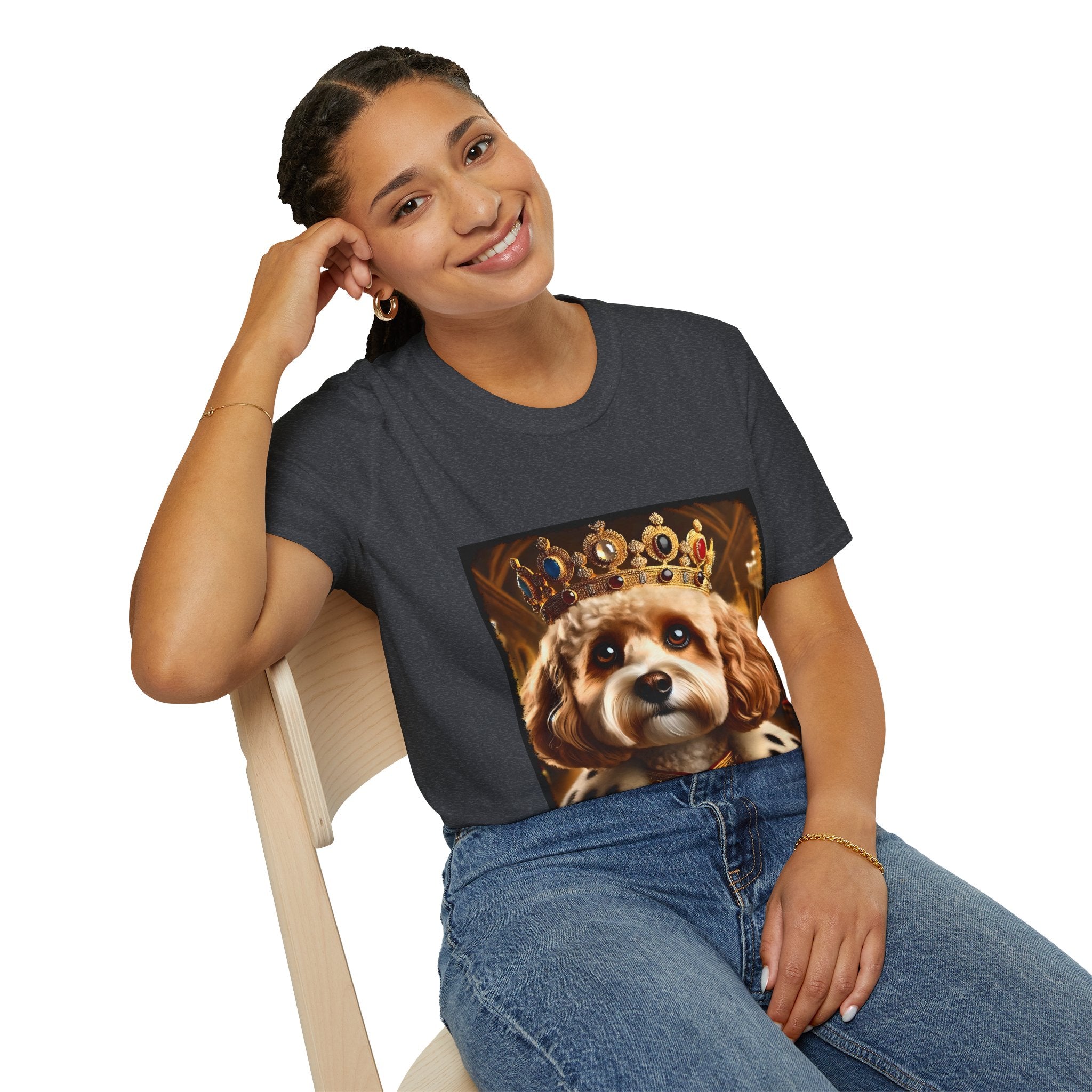 Cavapoo Mighty Monarch | Unisex Dog T-Shirt