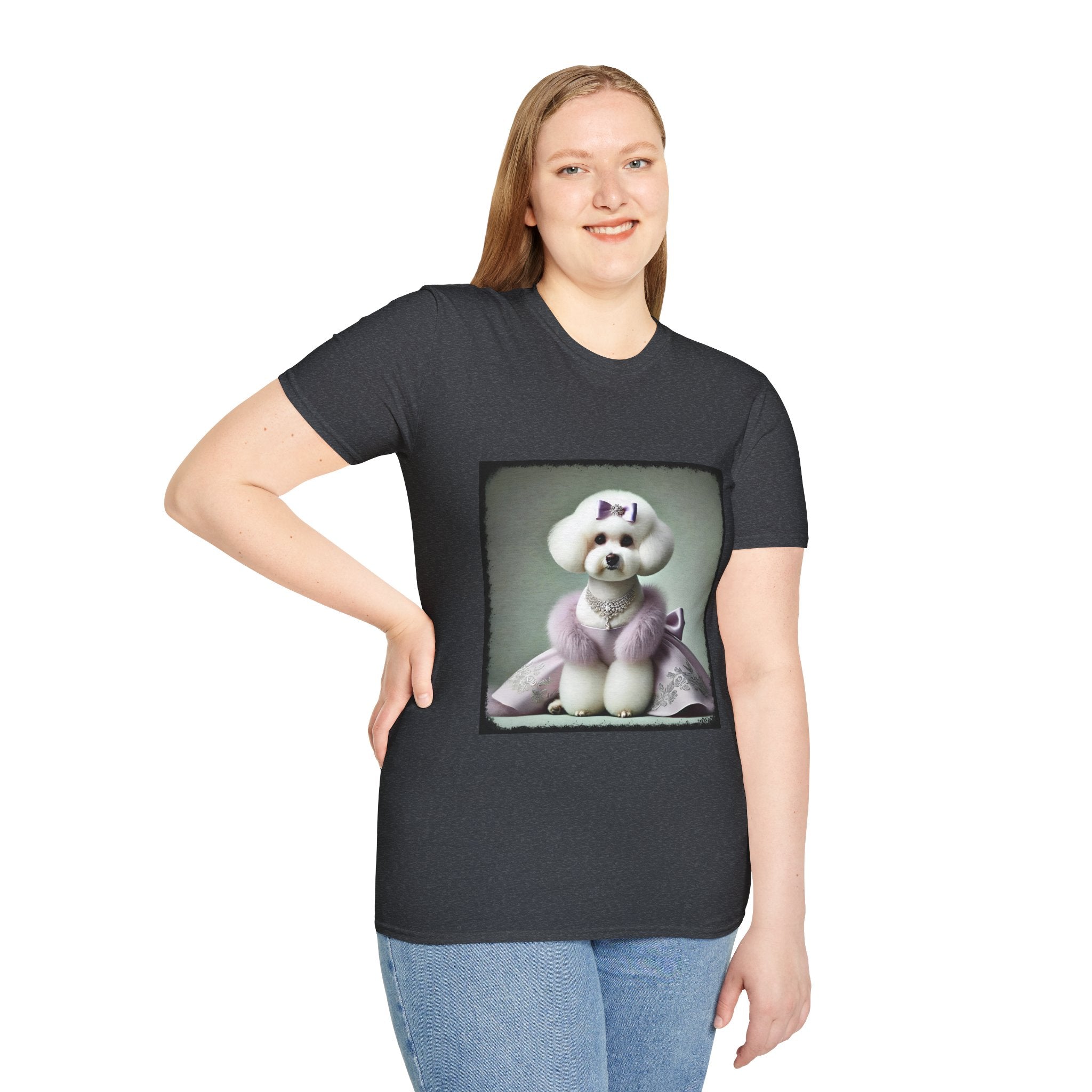 Bichon Frise Glam Girl | Unisex Dog T-Shirt