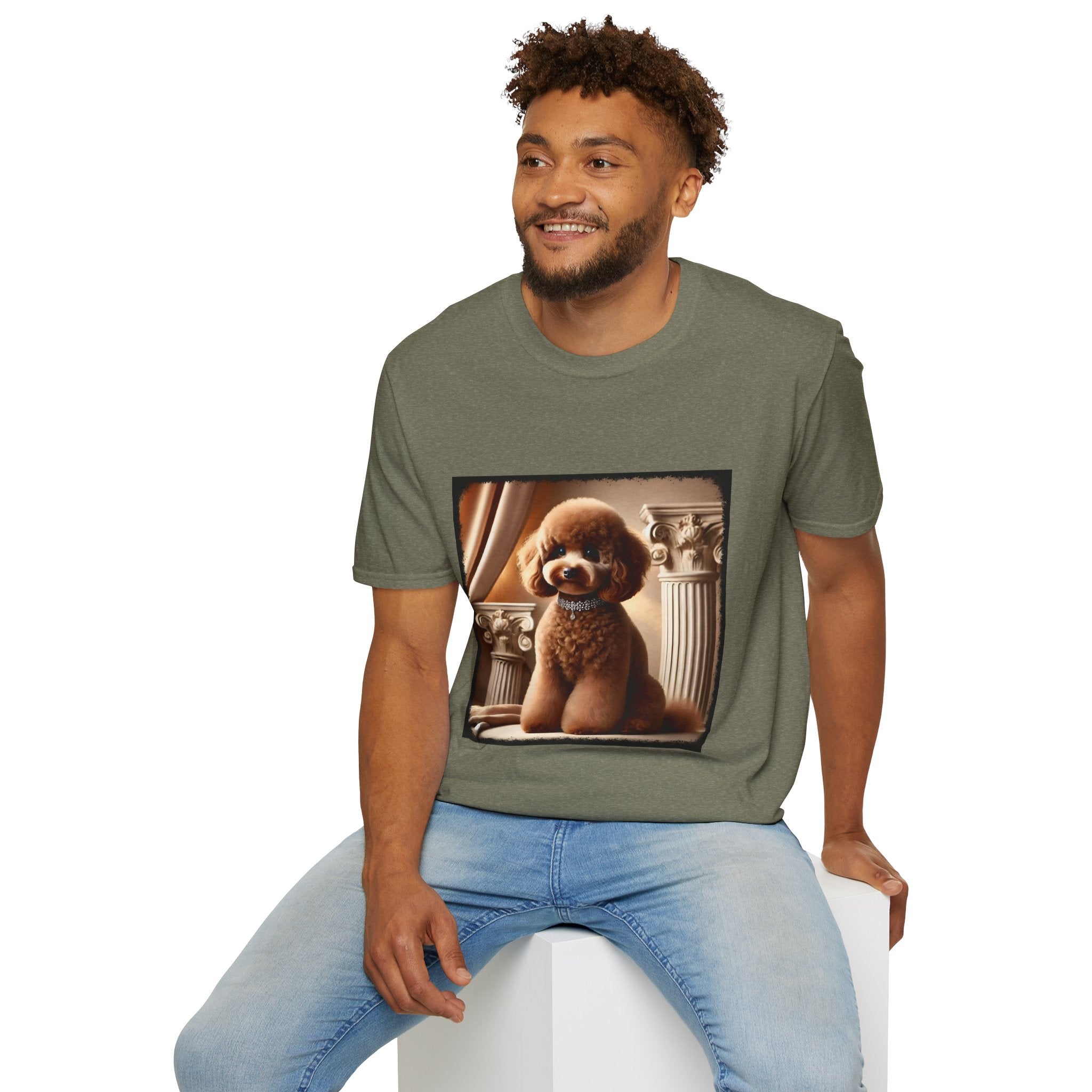 Poodle Diamond Mood | Unisex Dog T-Shirt