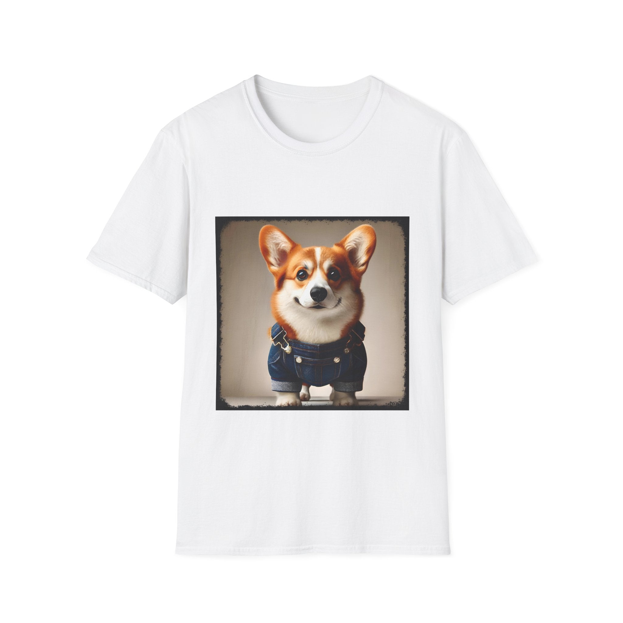 Pembroke Welsh Corgi Denim Dream | Unisex Dog T-Shirt
