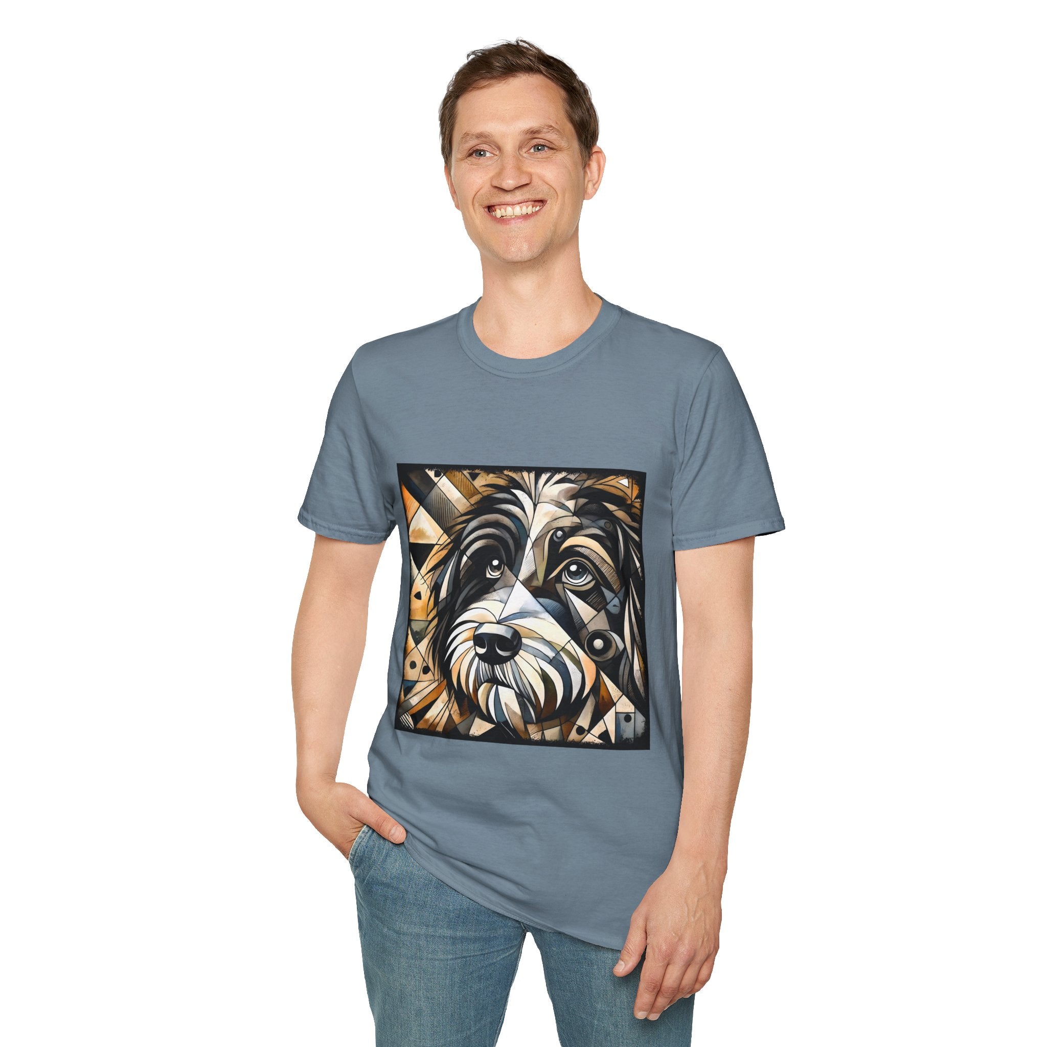 Bernedoodle Bold Geometric | Unisex Dog T-Shirt