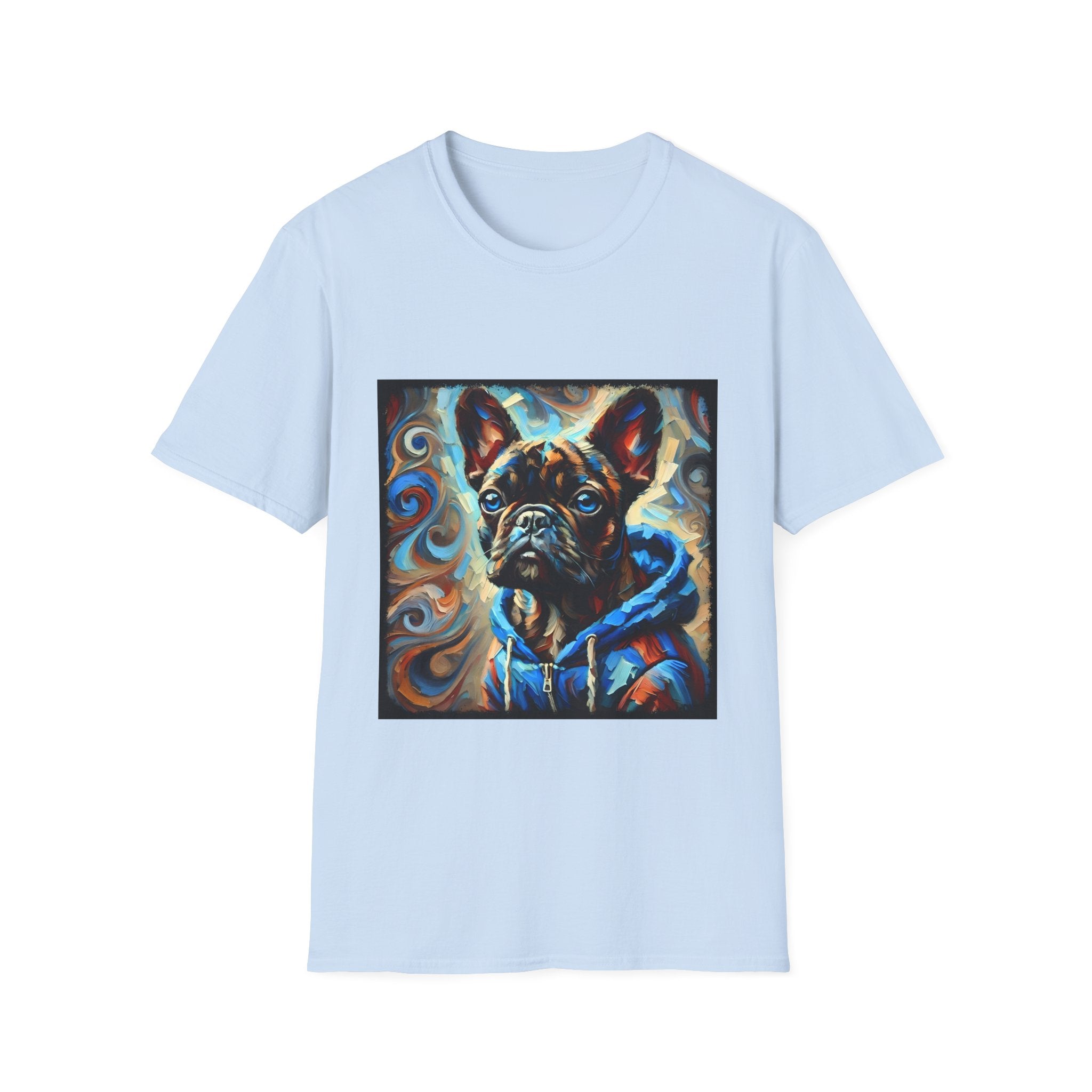 French Bulldog Brindle Bruh Swirl | Unisex Dog T-Shirt